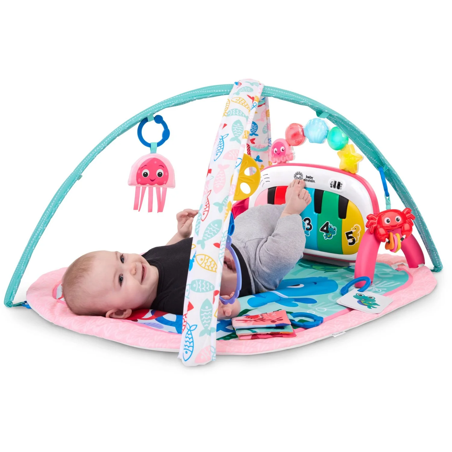 Baby Einstein 4-in-1 Kickin’ Tunes™ Jellyfish Jamboree™ Musik & Language Discovery Gym - Image 2