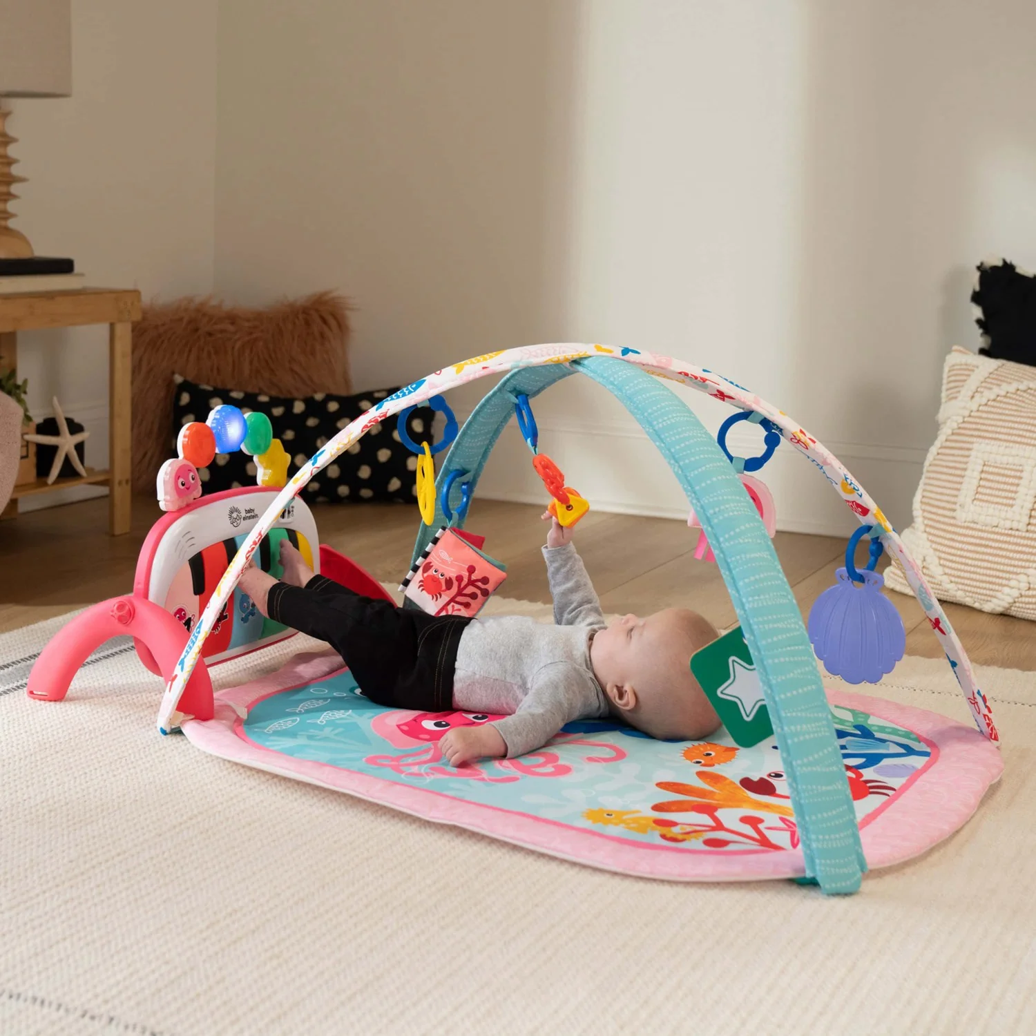 Baby Einstein 4-in-1 Kickin’ Tunes™ Jellyfish Jamboree™ Musik & Language Discovery Gym - Image 4