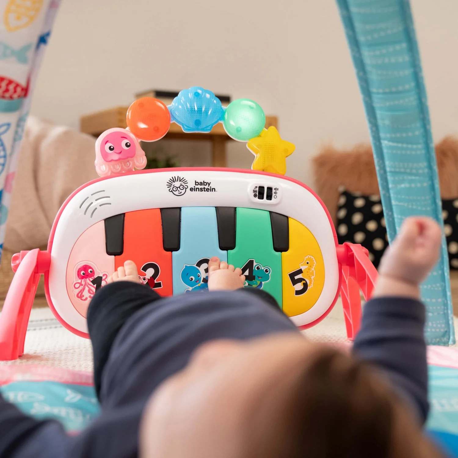 Baby Einstein 4-in-1 Kickin’ Tunes™ Jellyfish Jamboree™ Musik & Language Discovery Gym - Image 6