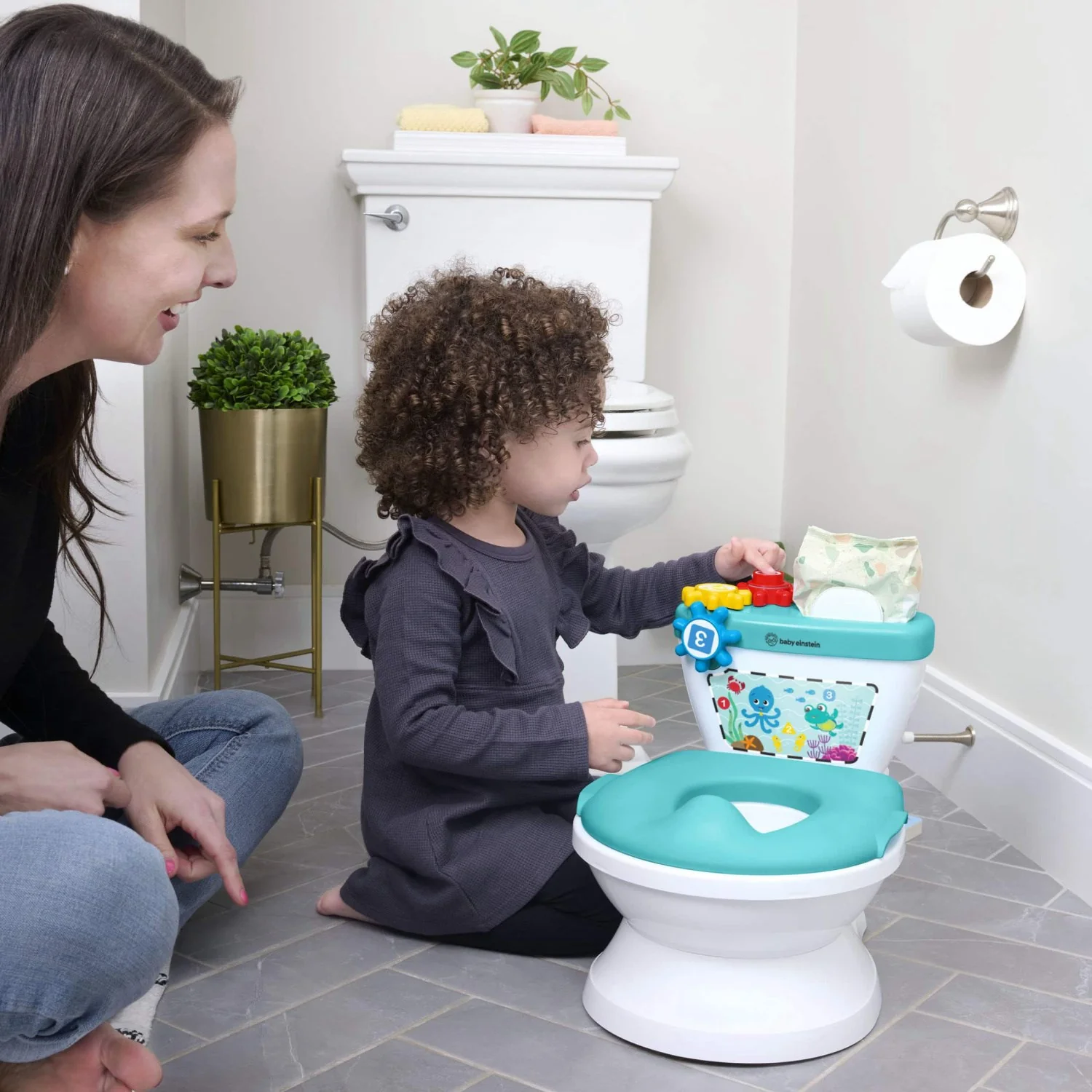 Baby Einstein Geared For Success™ 2-In-1 Potte Trænings System - Image 6