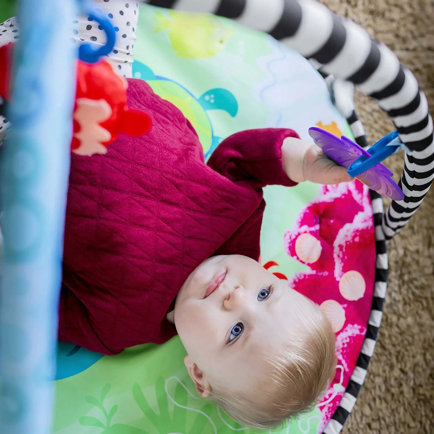 Baby Einstein Sea Gulv Explorers™ 2-In-1 Water Mat Play Gym - Image 8