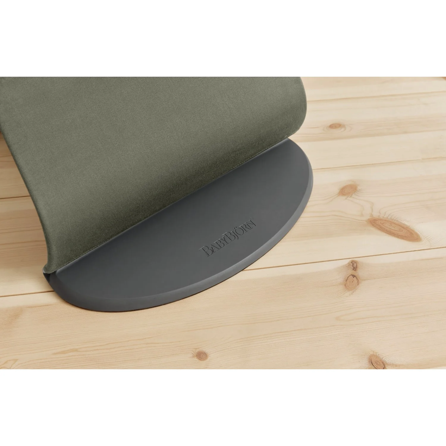 BabyBjörn Dark Green Skråstol Bliss - Vævet, Blomsterbladsquilt - Image 24