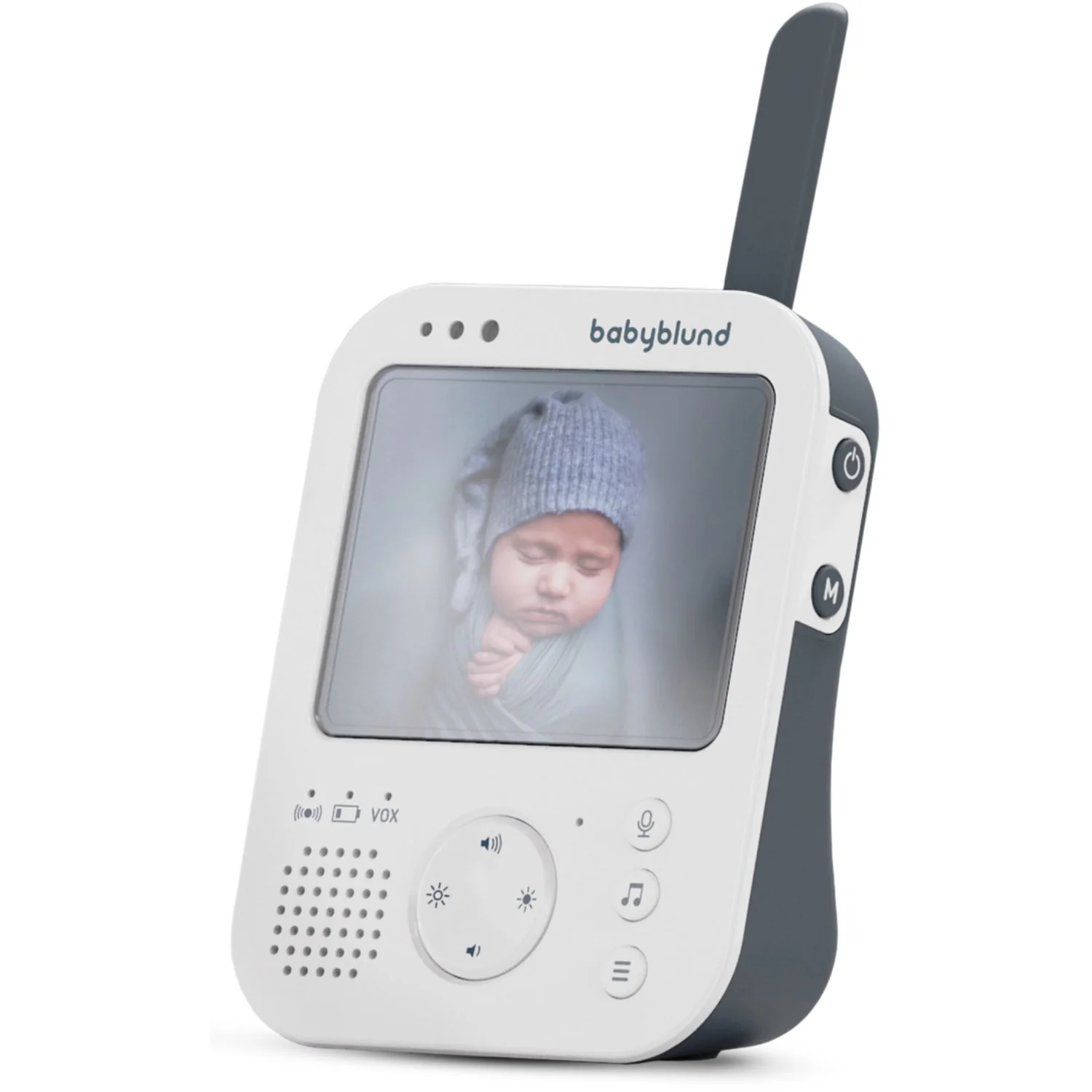Babyblund White/Grey BB75 Babyalarm - Image 2