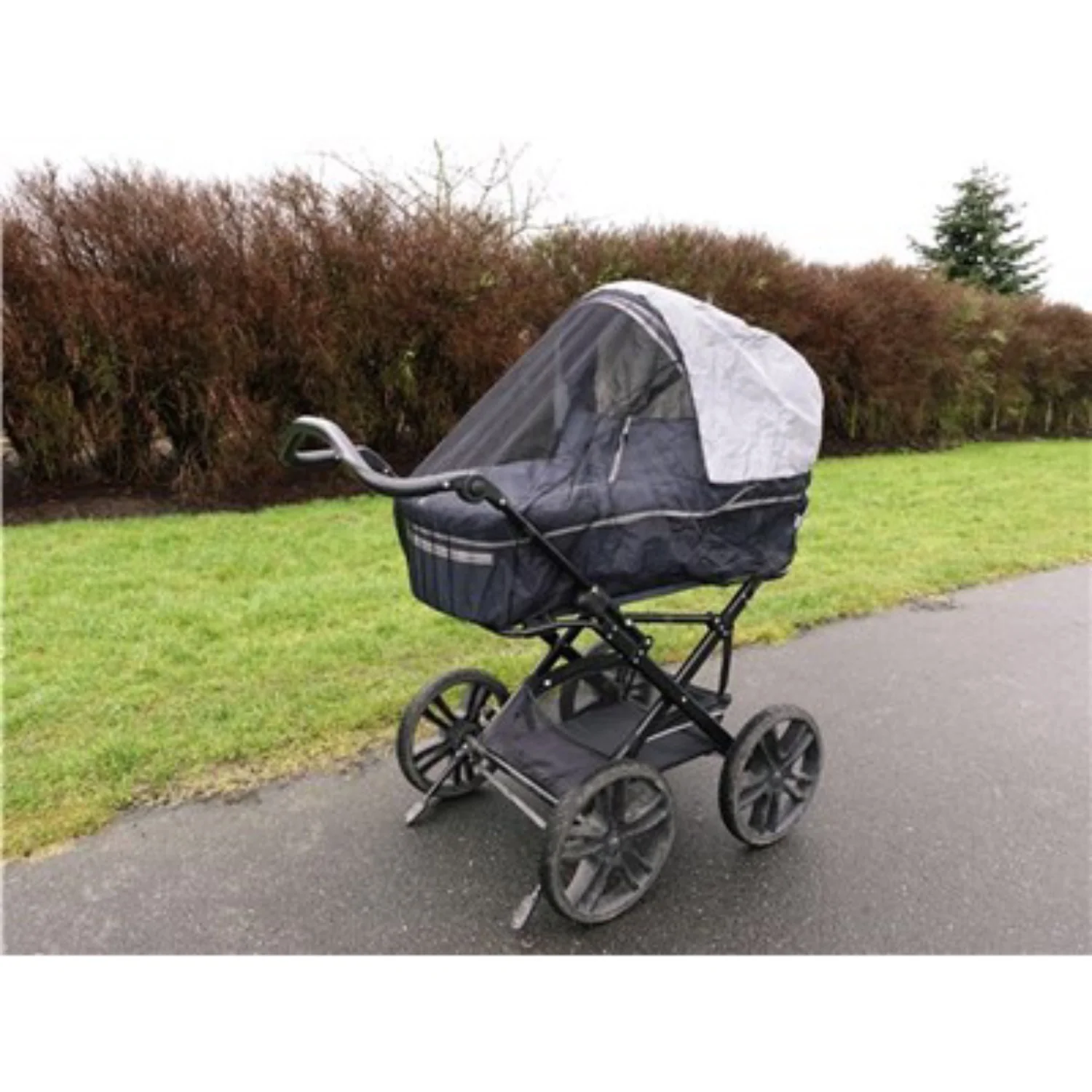 BabyDan Super Safe Rain Cover – Combi, Black, 80 Cm. - Image 2