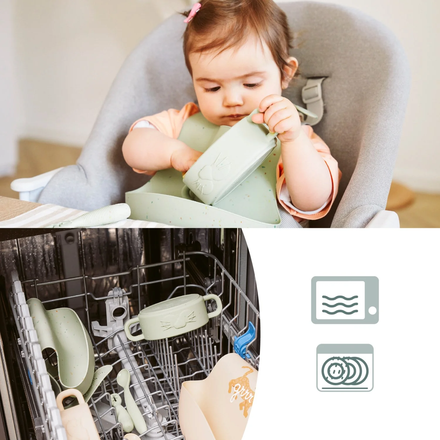 Babymoov Mini Arty Baby First Meal Sæt - Image 12