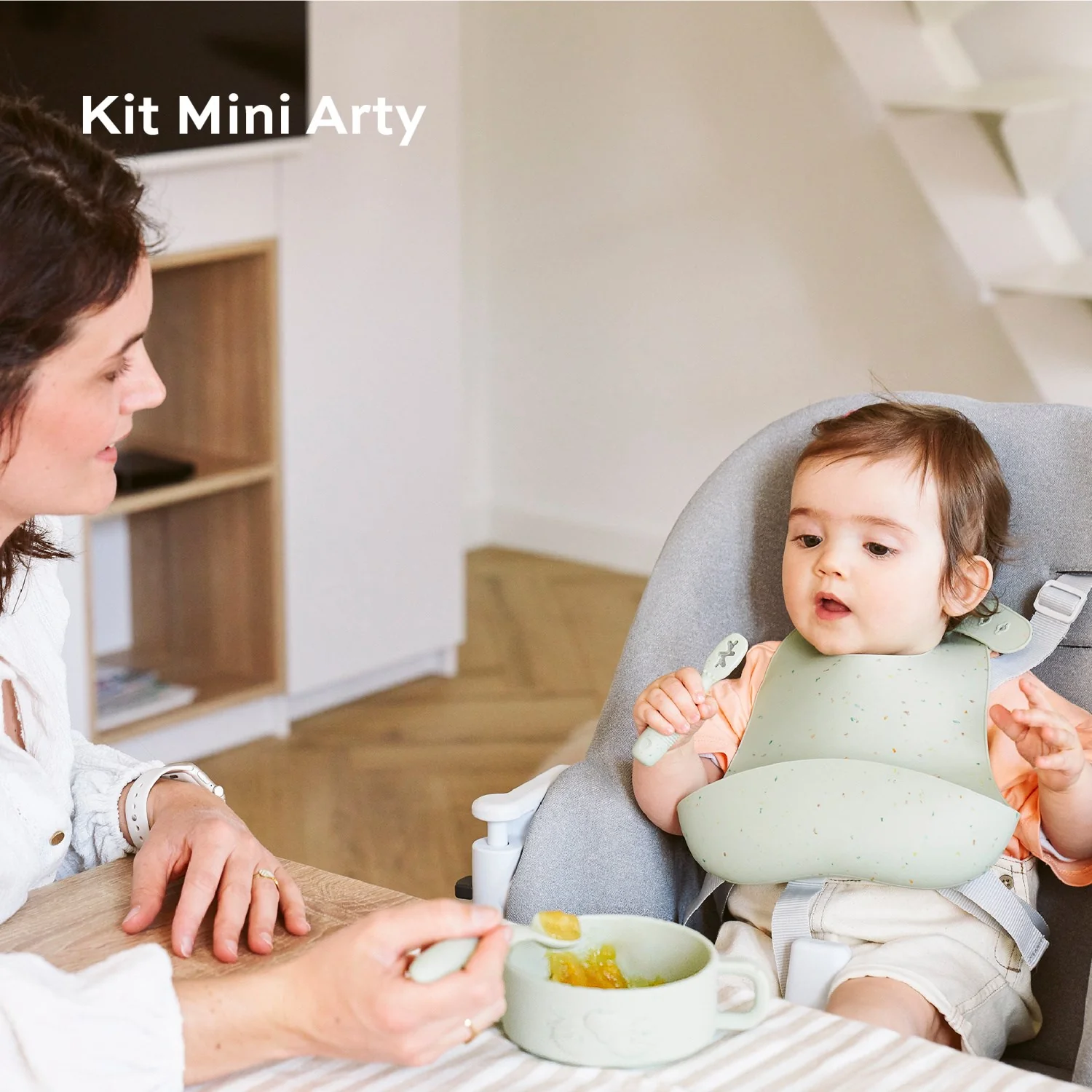 Babymoov Mini Arty Baby First Meal Sæt - Image 9