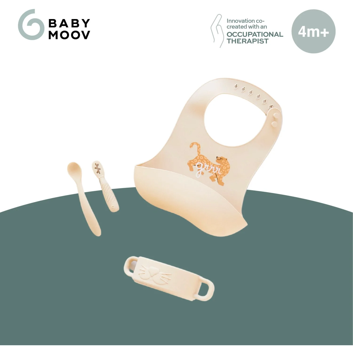 Babymoov Mini Roar Baby First Meal Sæt - Image 9