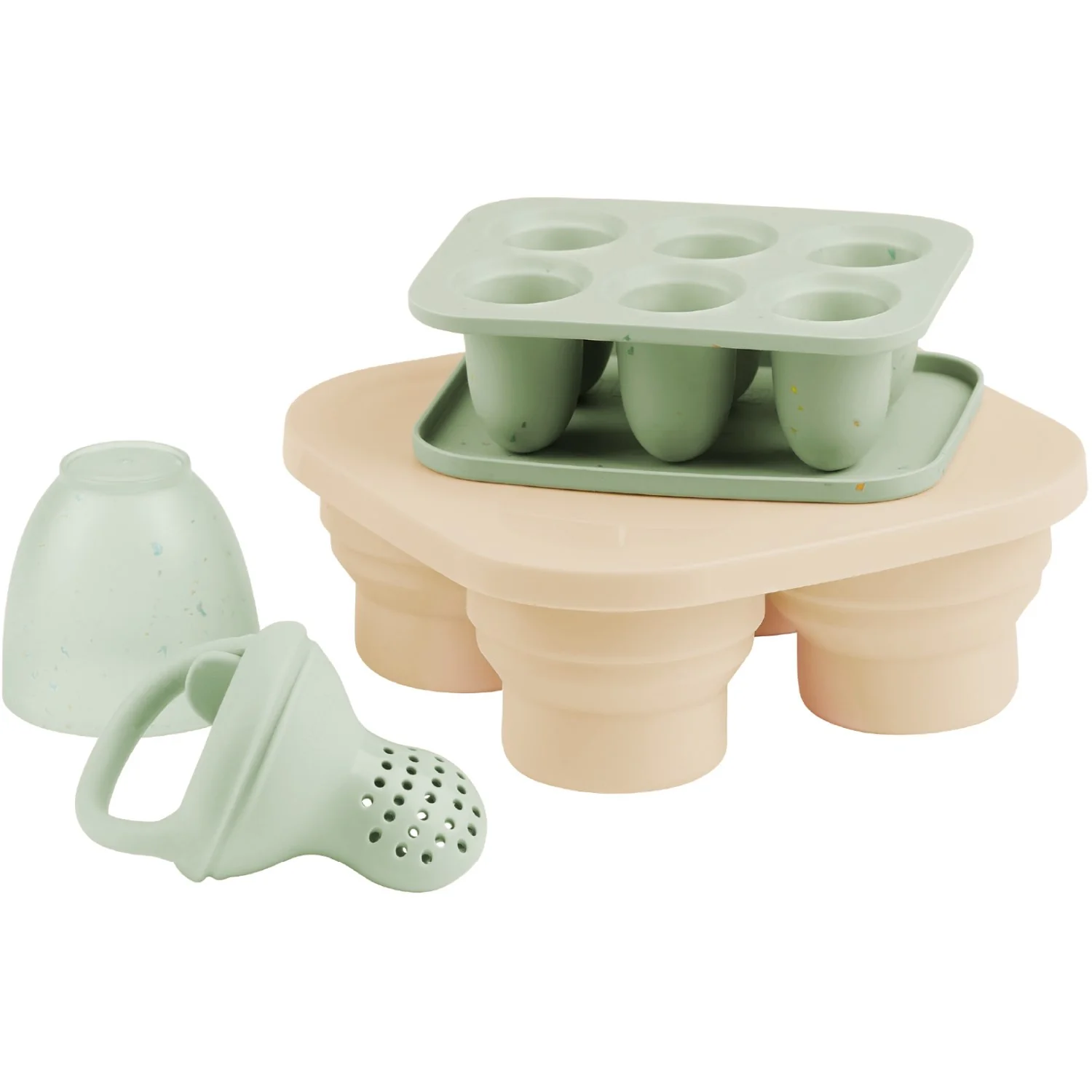 Babymoov Multi Silikone Beholdere & Feeder Sæt