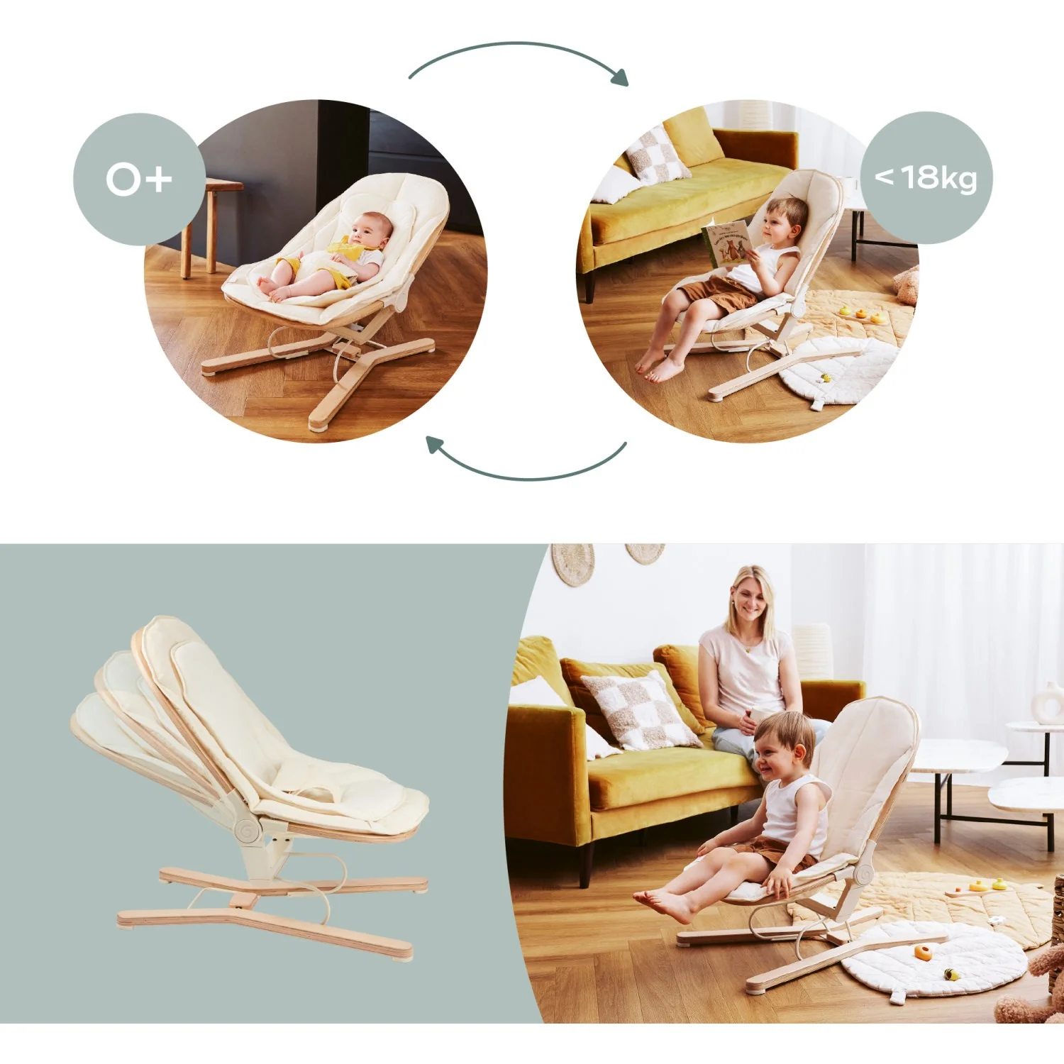 Babymoov Swoon Flow Bouncer - Image 4