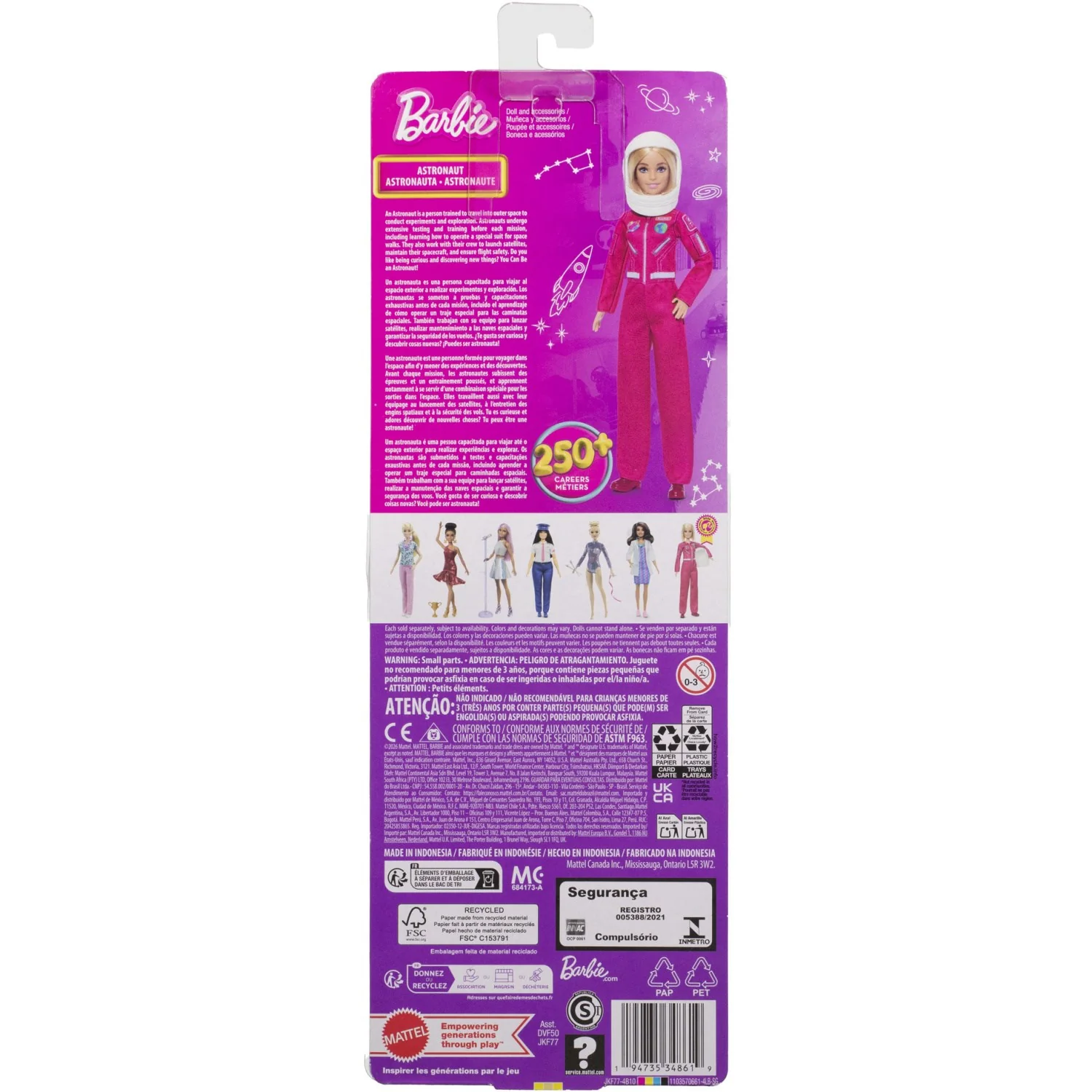 Barbie® Career Astronautdukke - Image 11