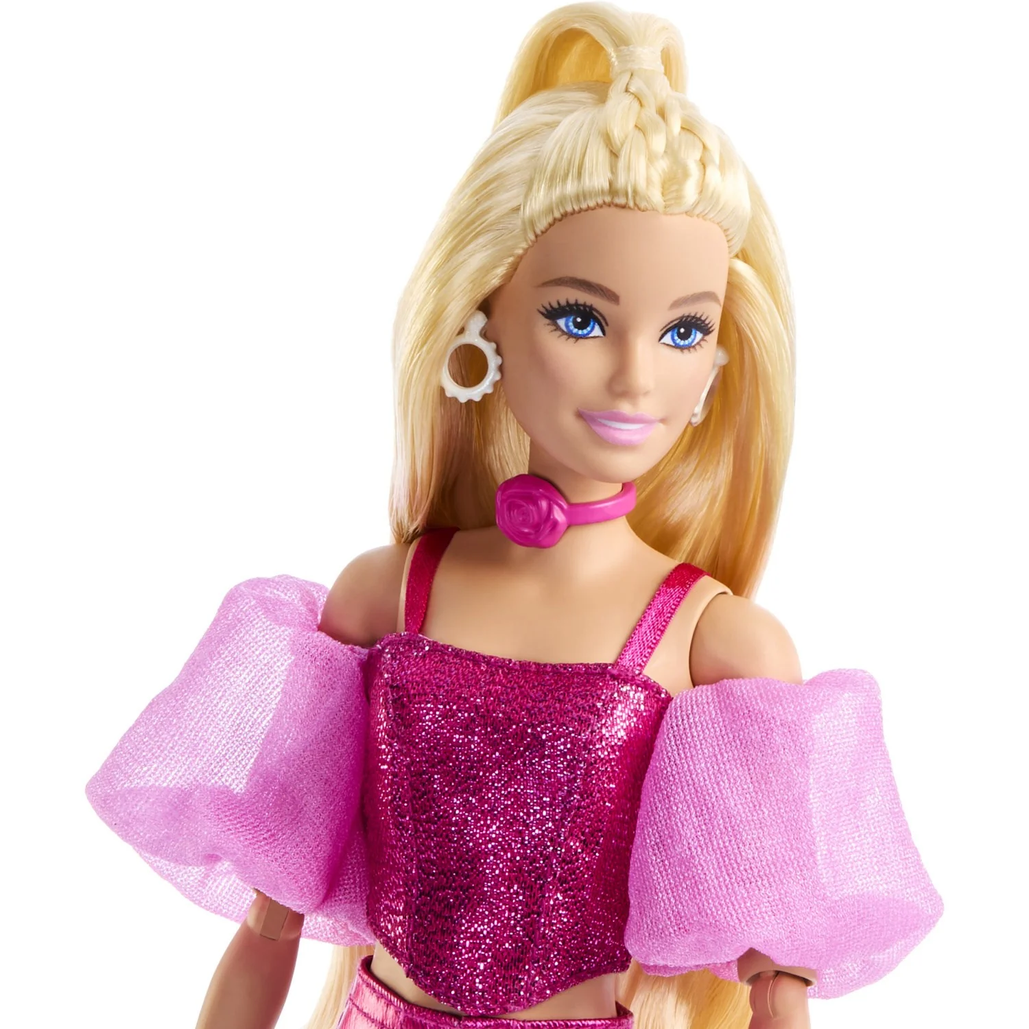 Barbie® Deluxe Lyserød Korset Blond Dukke - Image 2