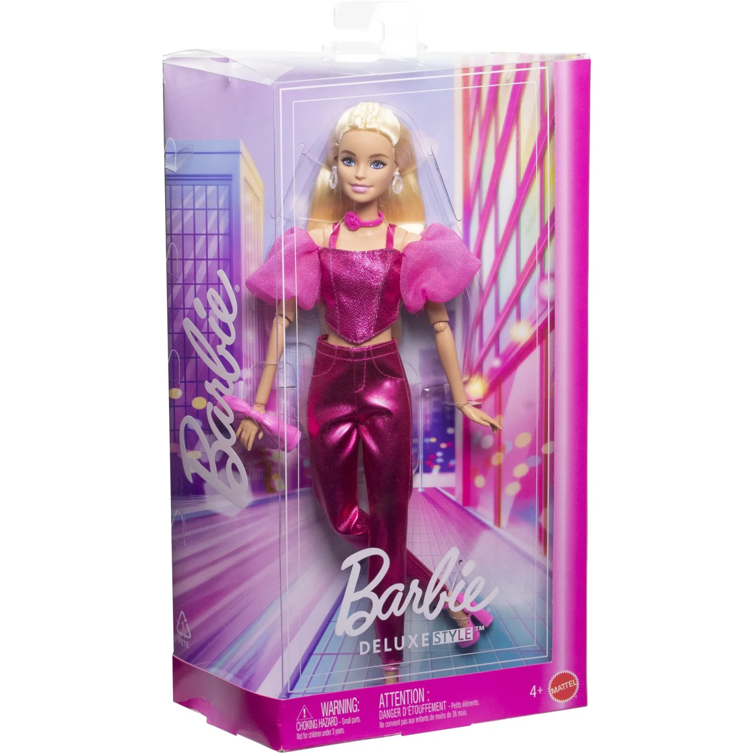 Barbie® Deluxe Lyserød Korset Blond Dukke - Image 8