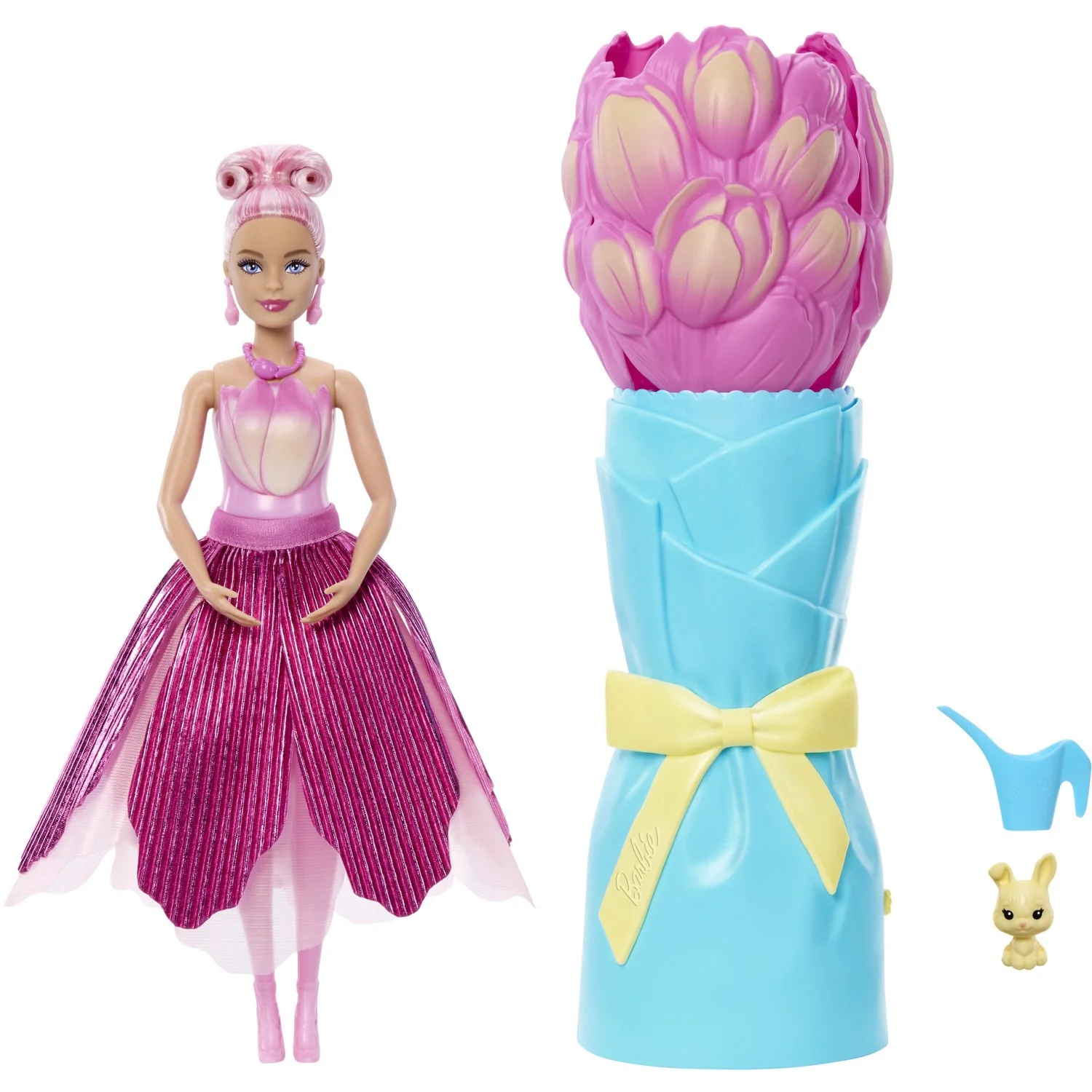 Barbie® Flower Reveal Lyserød Tulipan - Image 2