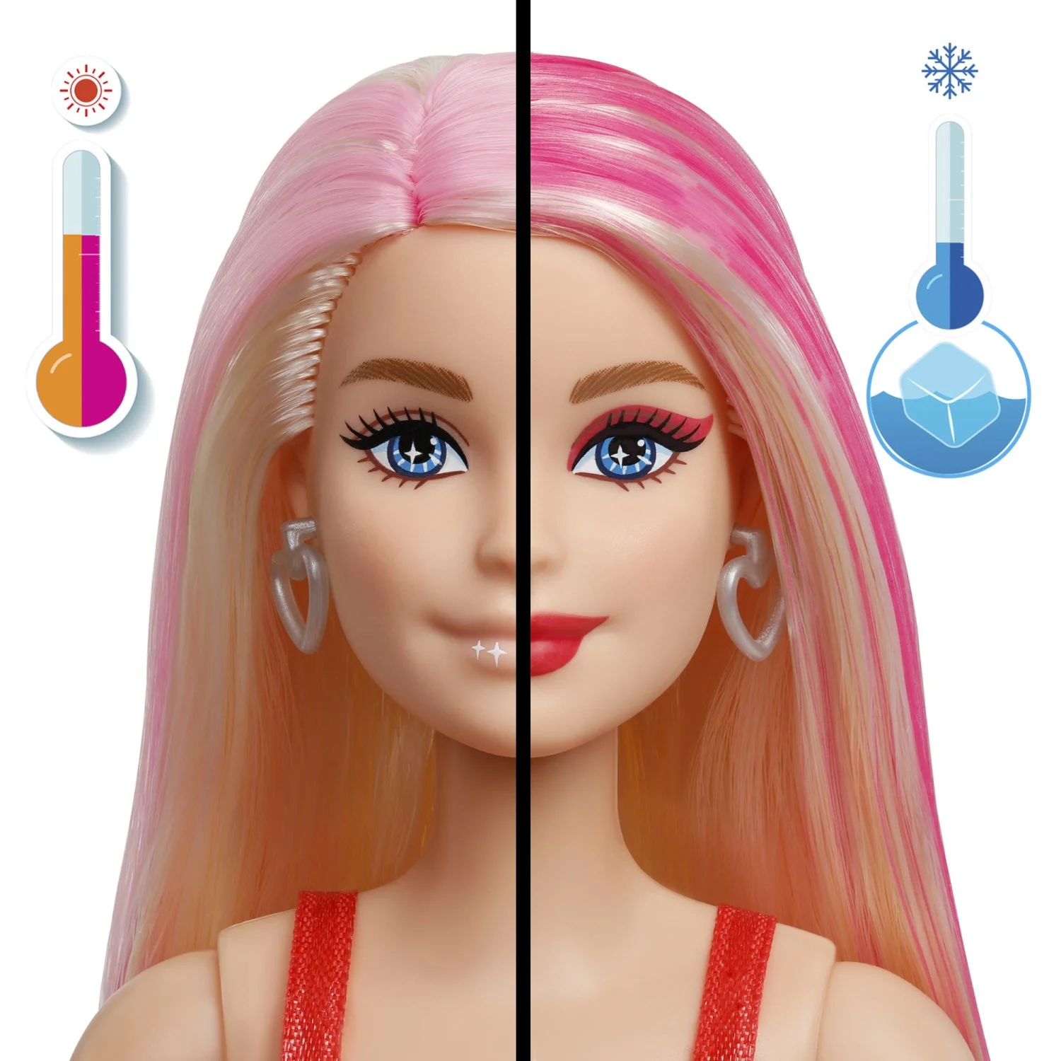 Barbie® Glamparty Unboxed Rød Original Dukke - Image 4
