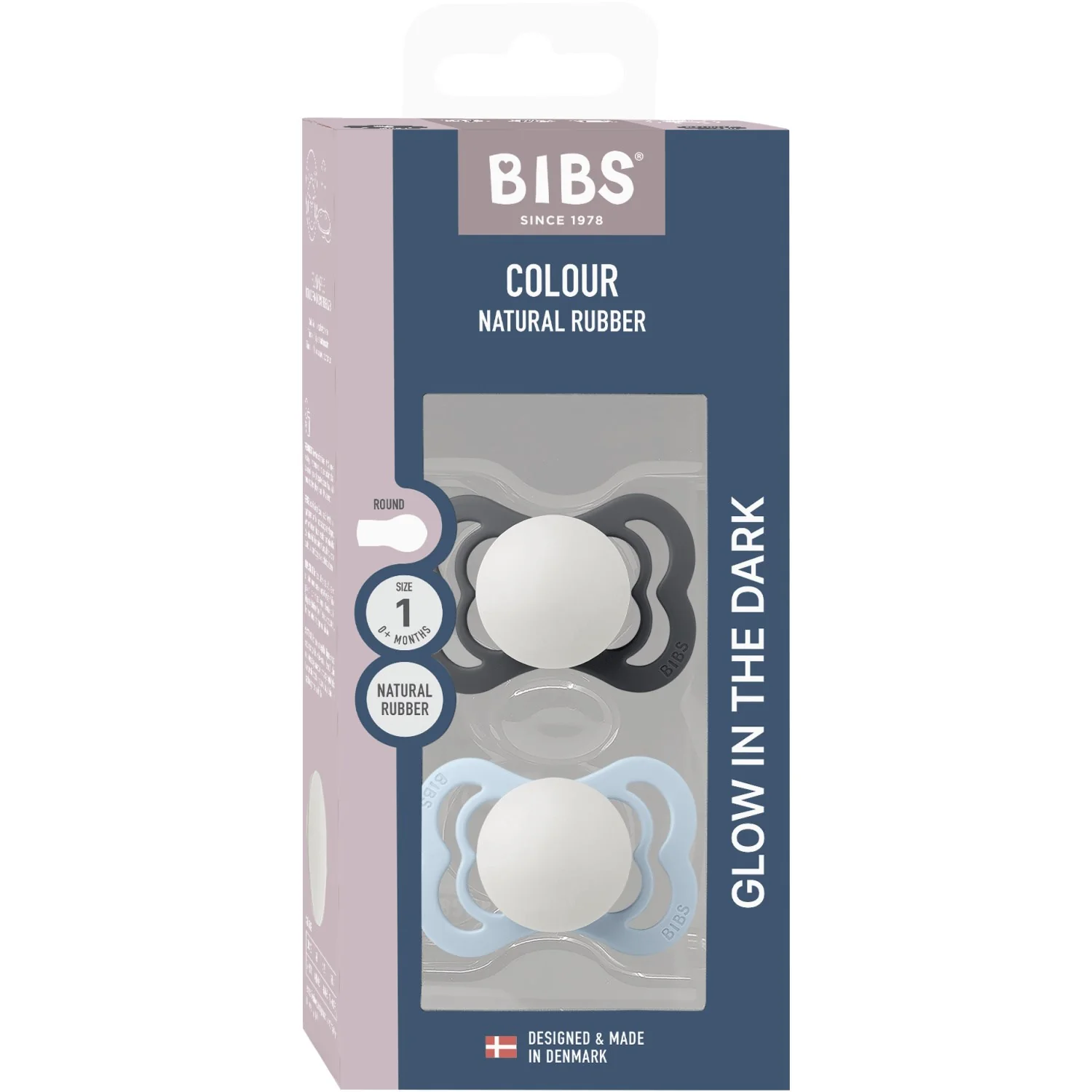 Bibs Iron Glow/Baby Blue Glow Sut Supreme 2-Pak Silikone - Image 4