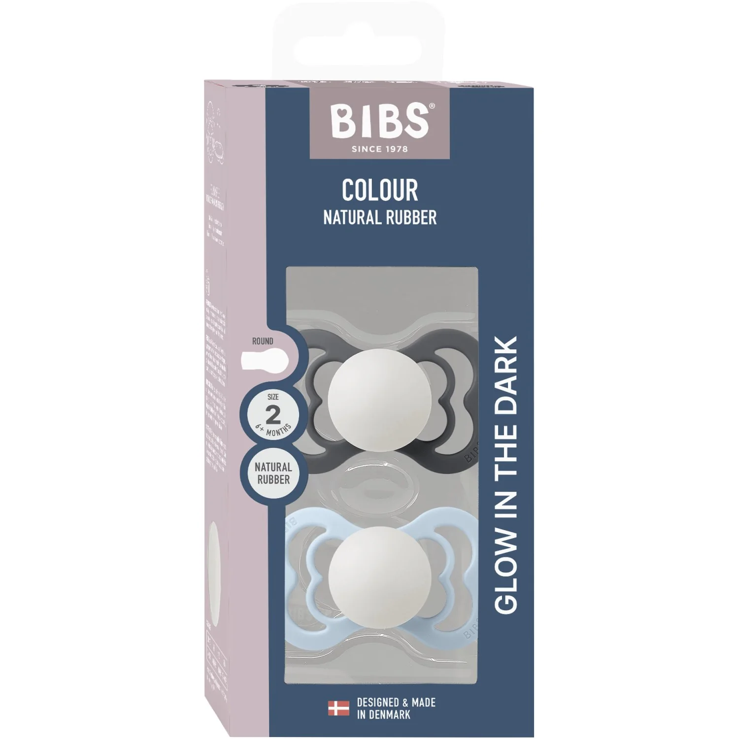 Bibs Iron Glow/Baby Blue Glow Sut Supreme 2-Pak Silikone - Image 8