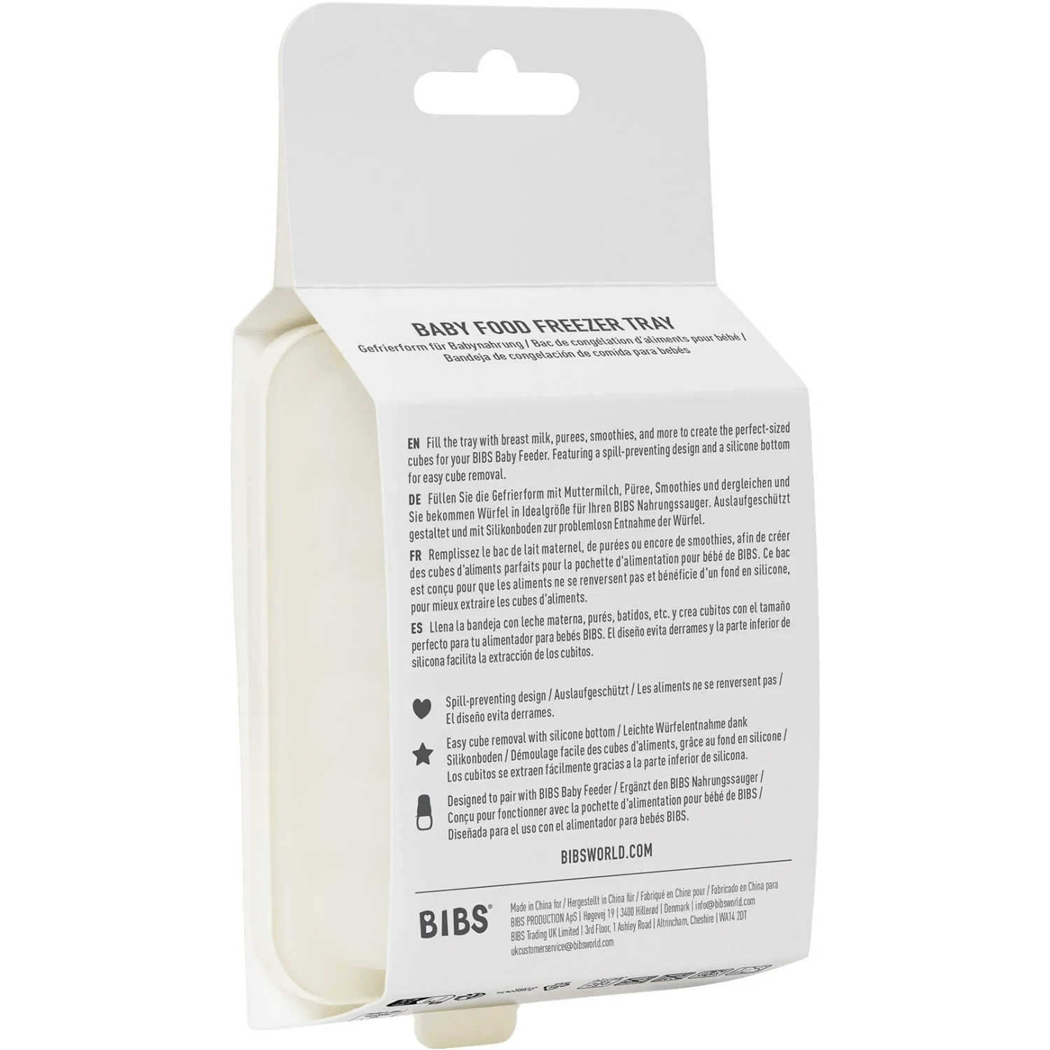 Bibs Ivory Baby Food Freezer Tray - Image 4