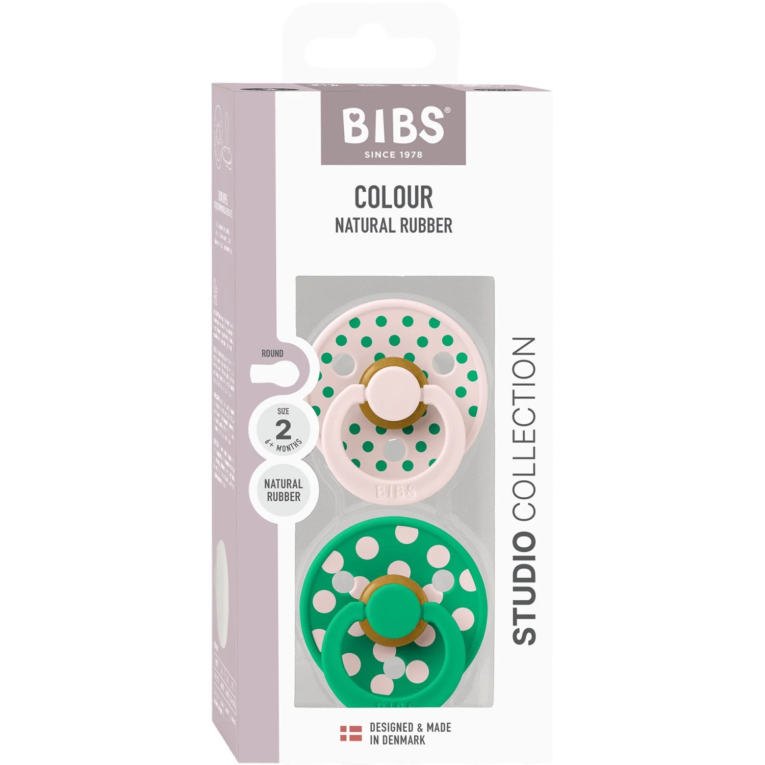 Bibs Petal/Cactus Sut Studio Colour 2-Pak Polka Latex - Image 8