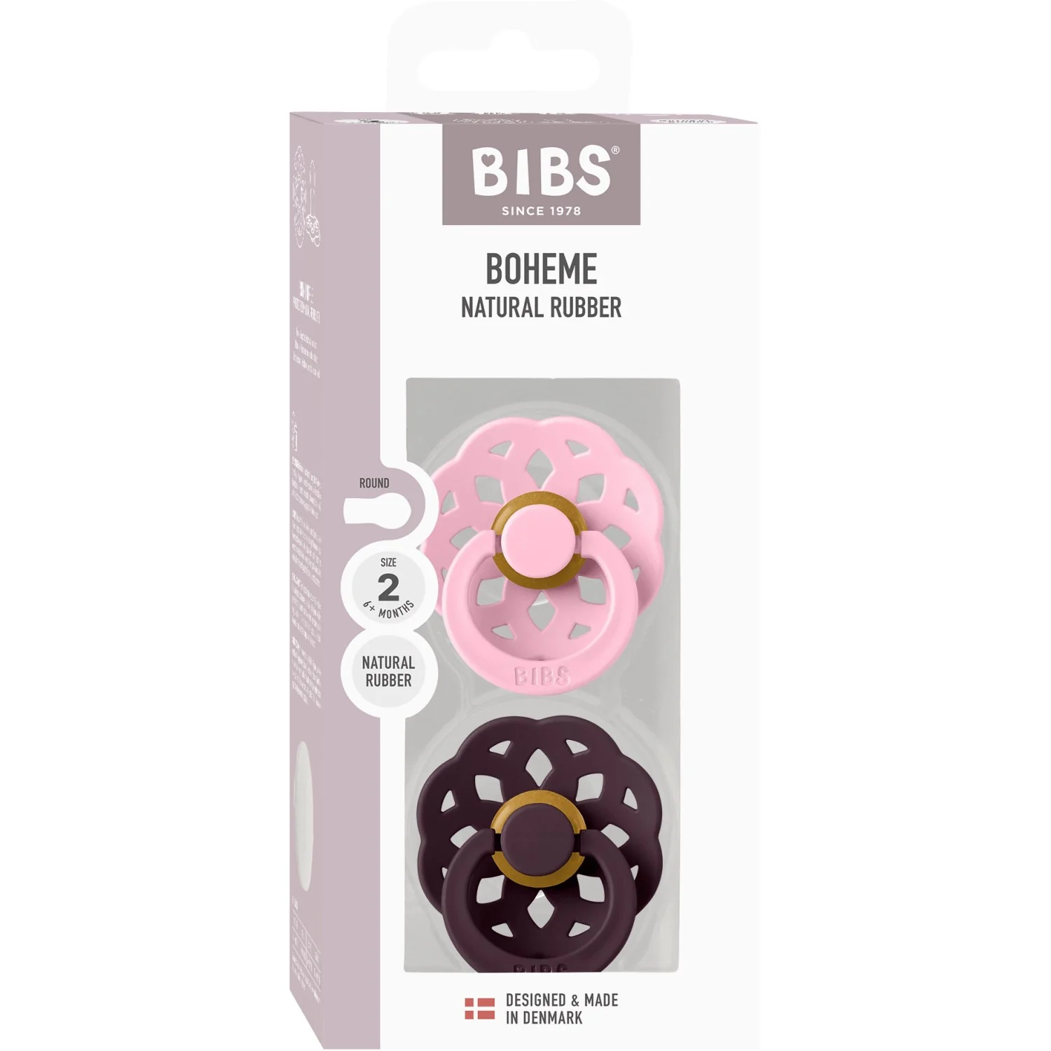 Bibs Pink/Plum Sut Boheme 2-Pak Latex - Image 8