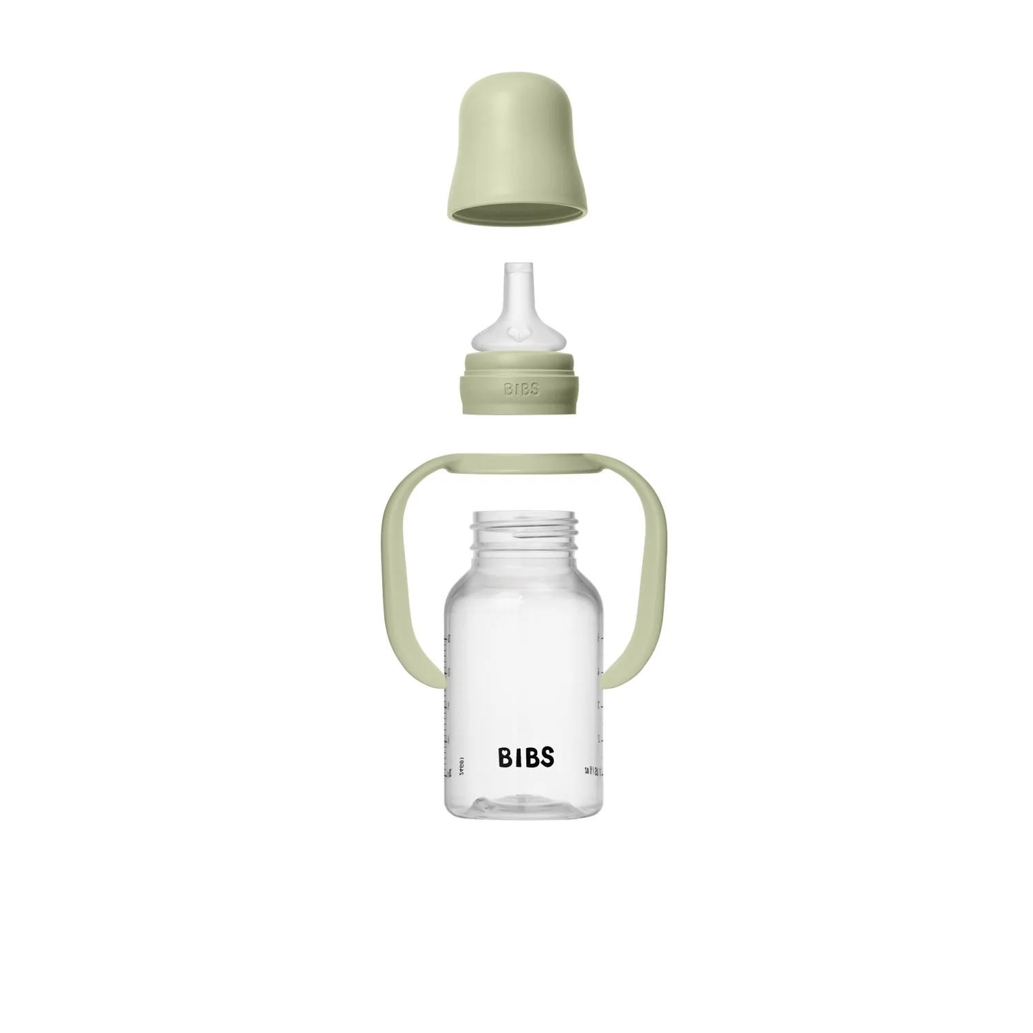 Bibs Sage Baby Sippy Flaske Spout Round Silikone Slow Flow - Image 9