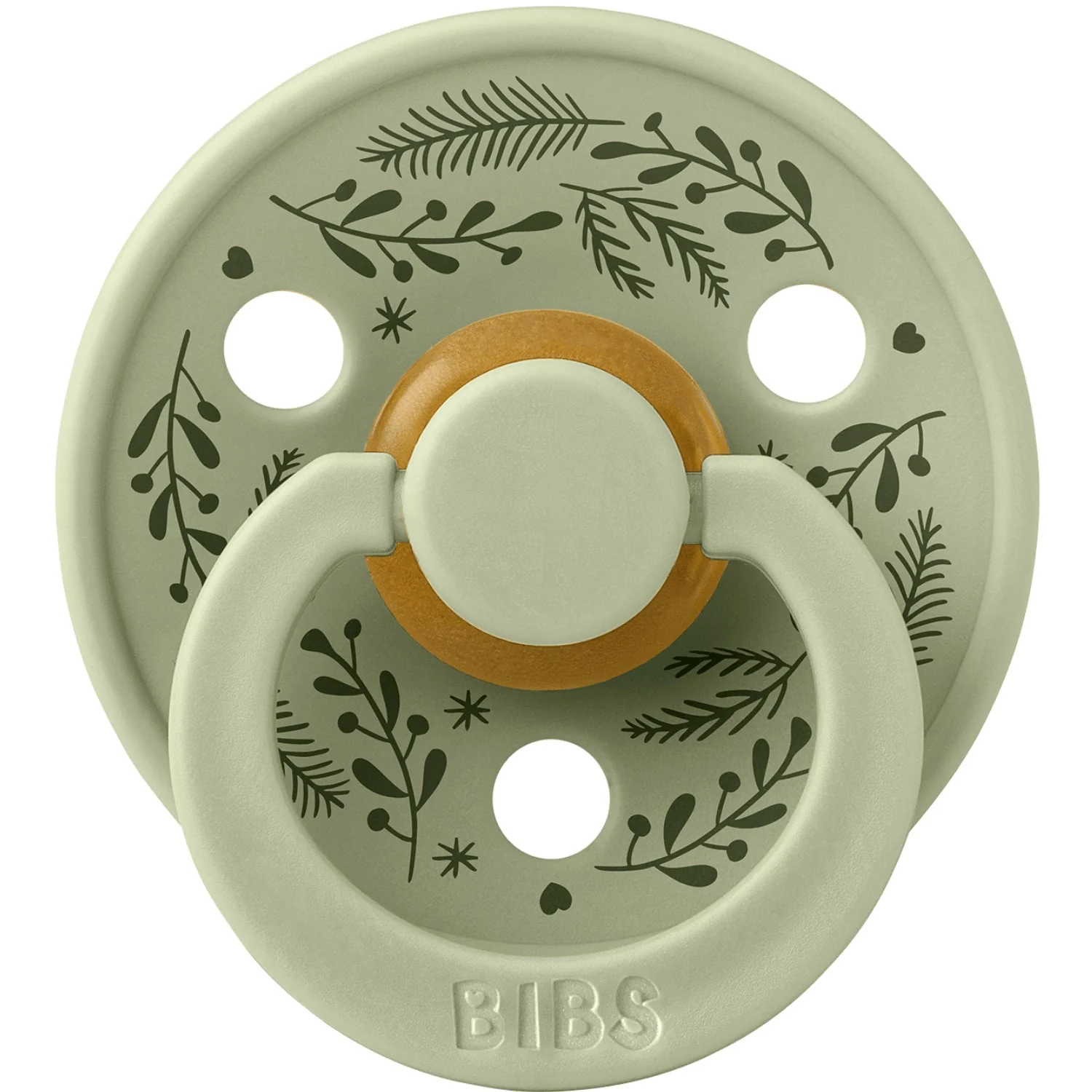 Bibs Sage/Hunter Green Sut Colour Holiday Leaf 2-Pak Latex - Image 25