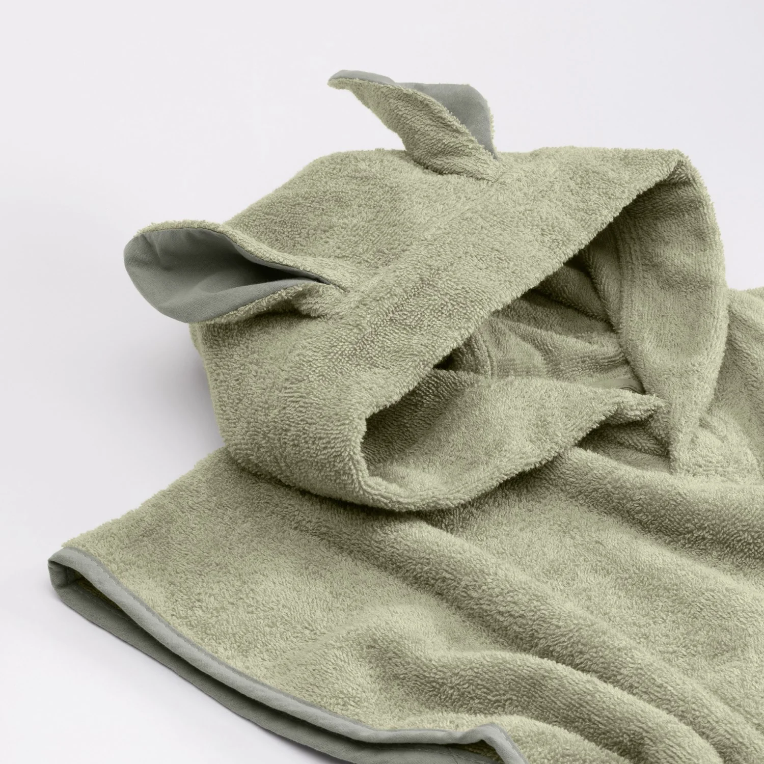 Bibs Sage Kangaroo Poncho Toddler - Image 2