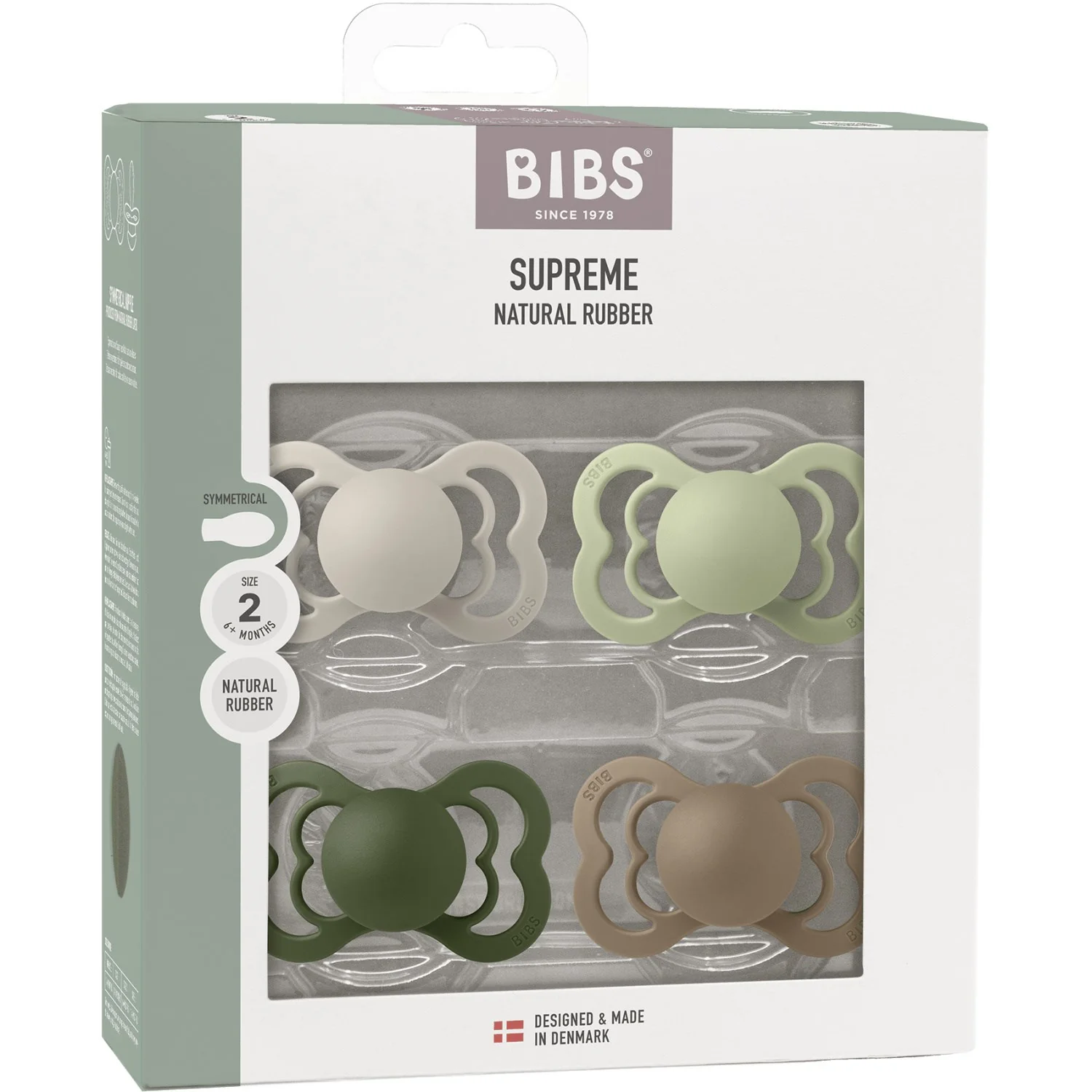 Bibs Sand/Sage/Hunter Green/Dark Oak Sut Supreme 4-Pak Latex - Image 3
