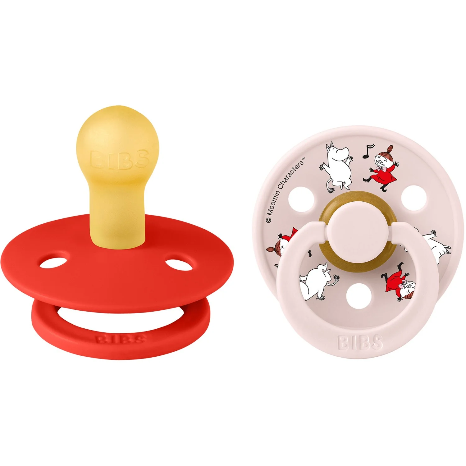 Bibs X Moomin Candy Apple Mix Sut Colour 2-Pak Dancing Latex - Image 9