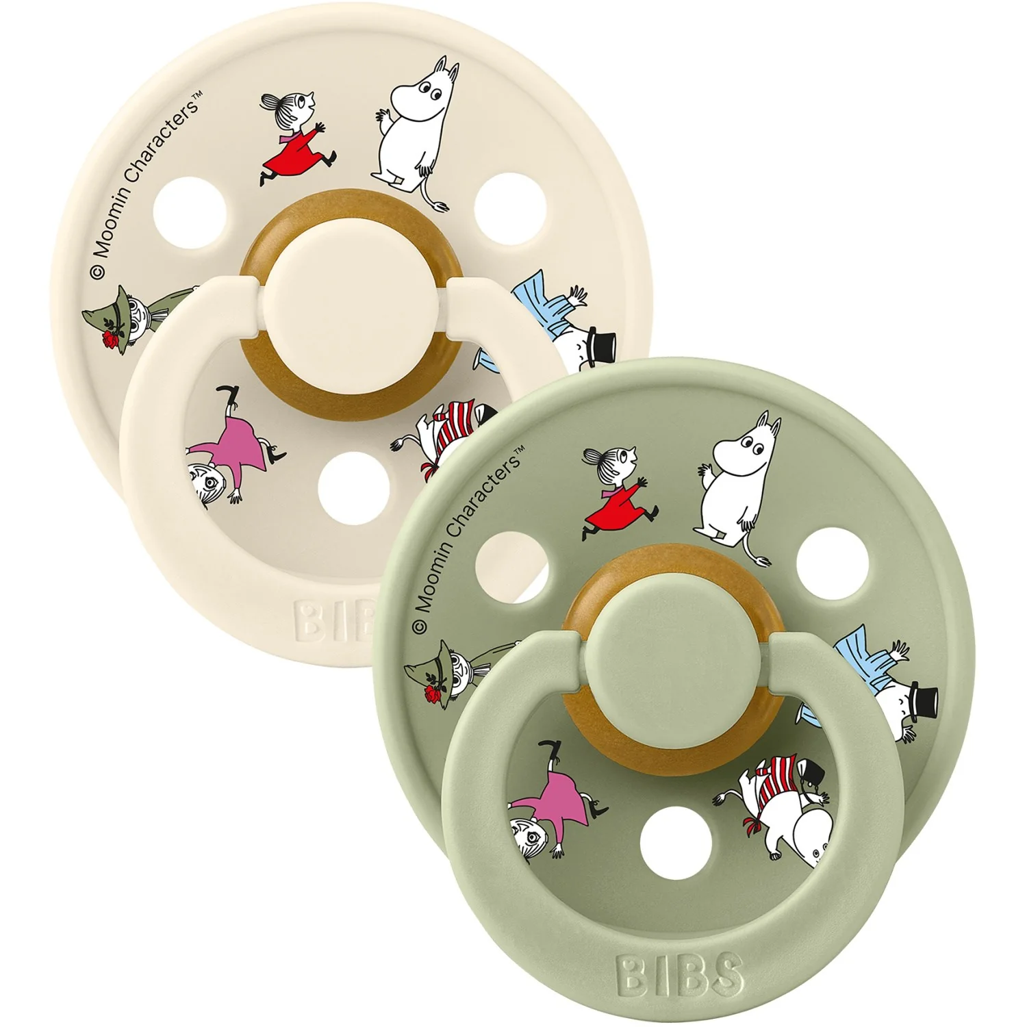 Bibs X Moomin Ivory Mix Sut Colour 2-Pak Friends Latex - Image 15