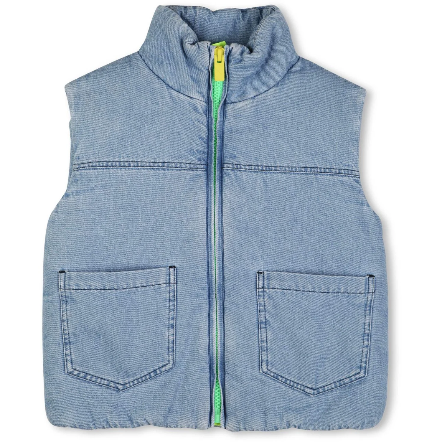 Billieblush Double Stone+Bleach Puffer Vest