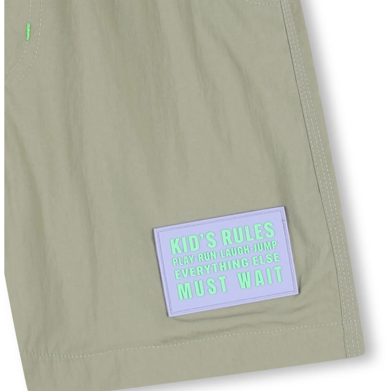 Billieblush Lime Bermuda Shorts - Image 3