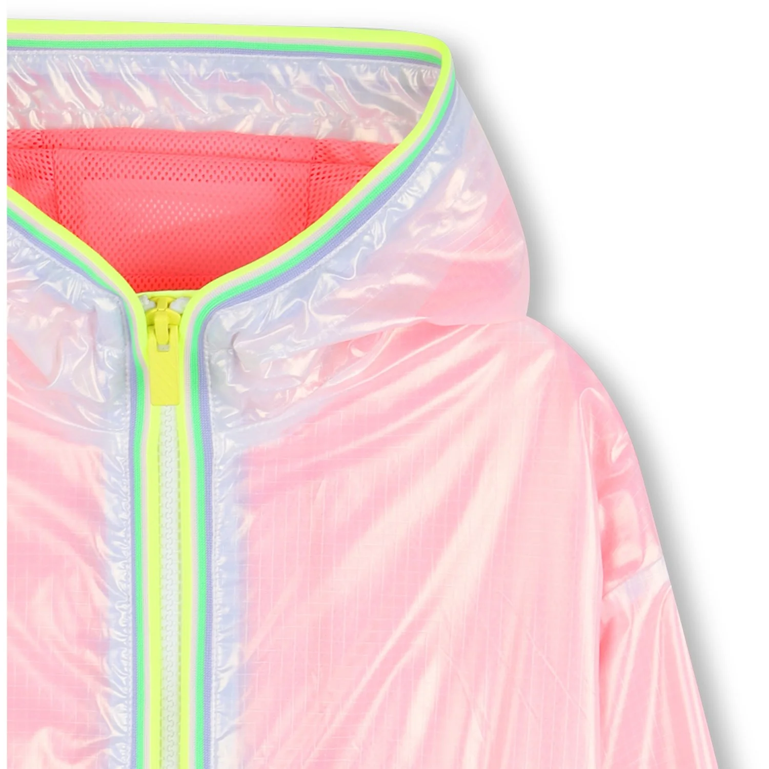 Billieblush White Hooded Windbreaker - Image 2