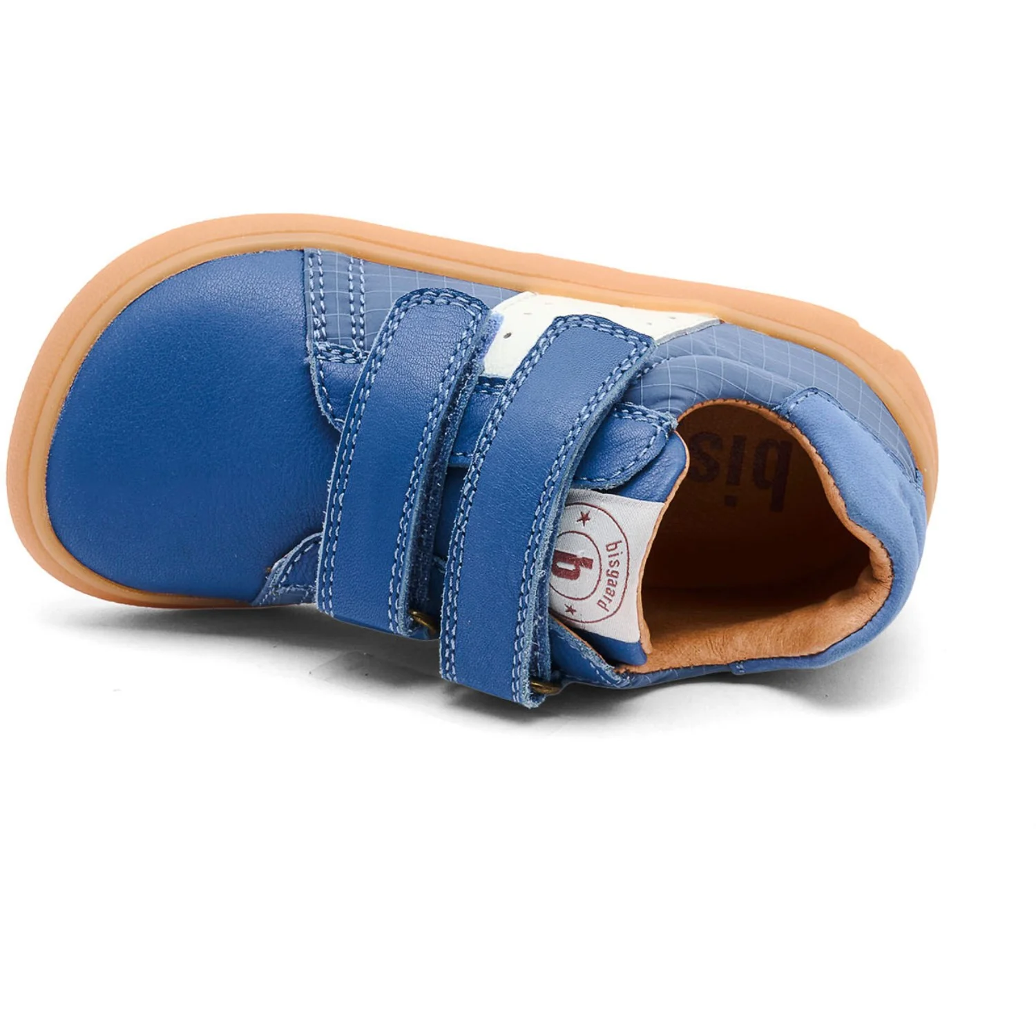 Bisgaard Cobalt Barefoot Ricco Velcro Sko - Image 3
