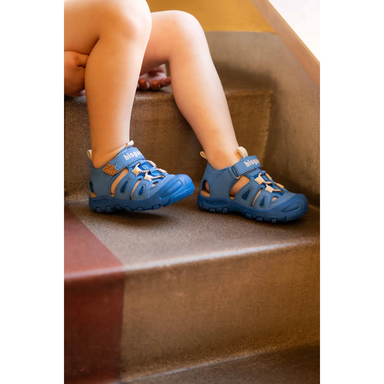 Bisgaard Cobalt Parker Sandal - Image 3