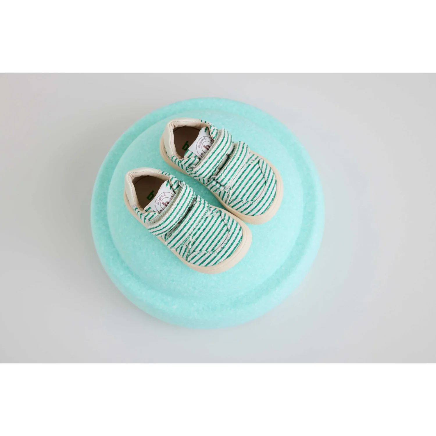 Bisgaard Green Barefoot Skipper First Step Sko - Image 2