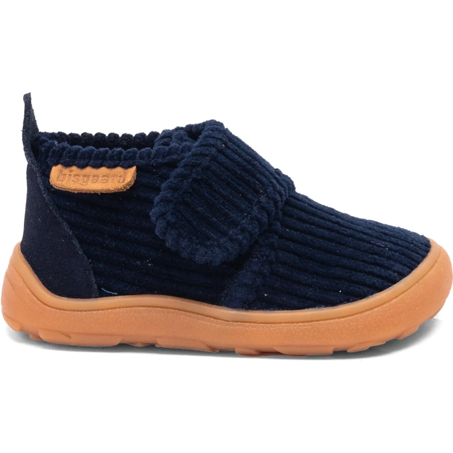 Bisgaard Navy Corduroy Barefoot Basic Hjemmesko - Image 6