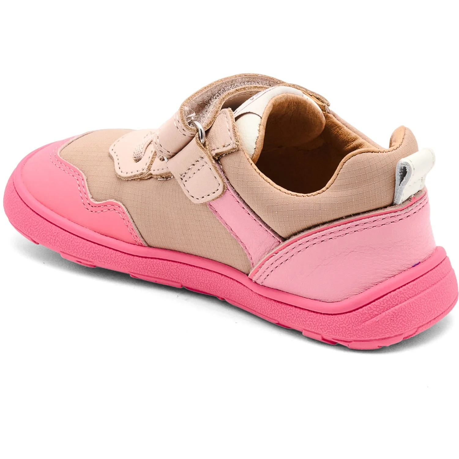 Bisgaard Pink Barefoot Baloo Velcro Sko - Image 4