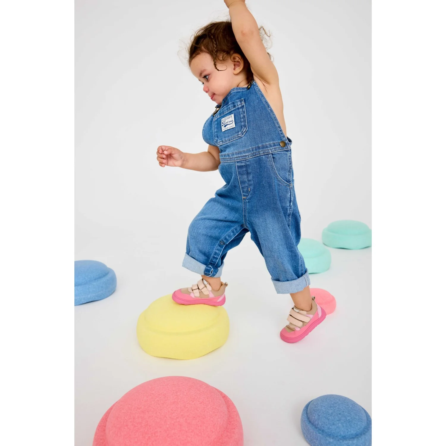 Bisgaard Pink Barefoot Elroy First Step Sko - Image 2