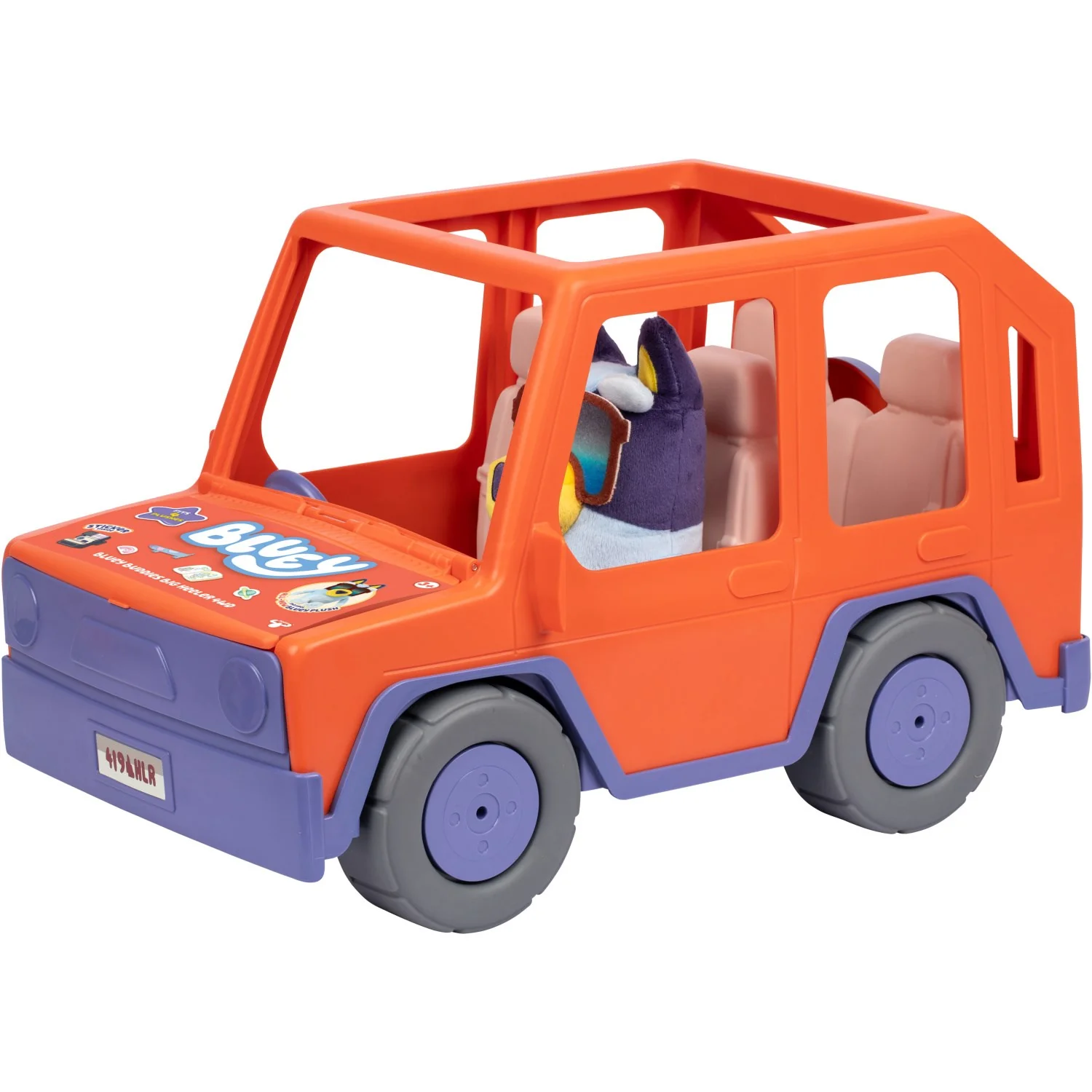 Bluey Big Heeler Bil 4WD Med Bamse - Image 12