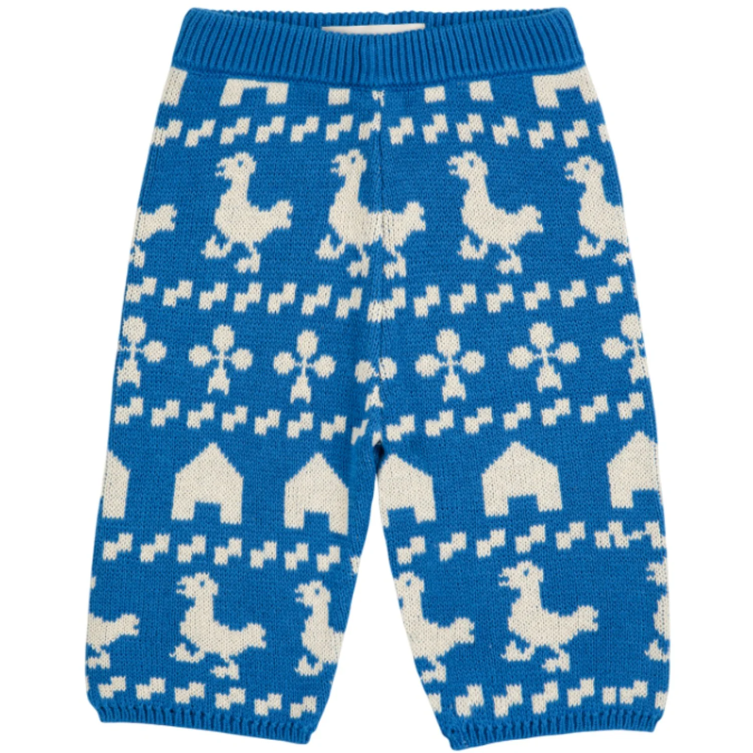 Bobo Choses Blue Farm All Over Strikket Bukser