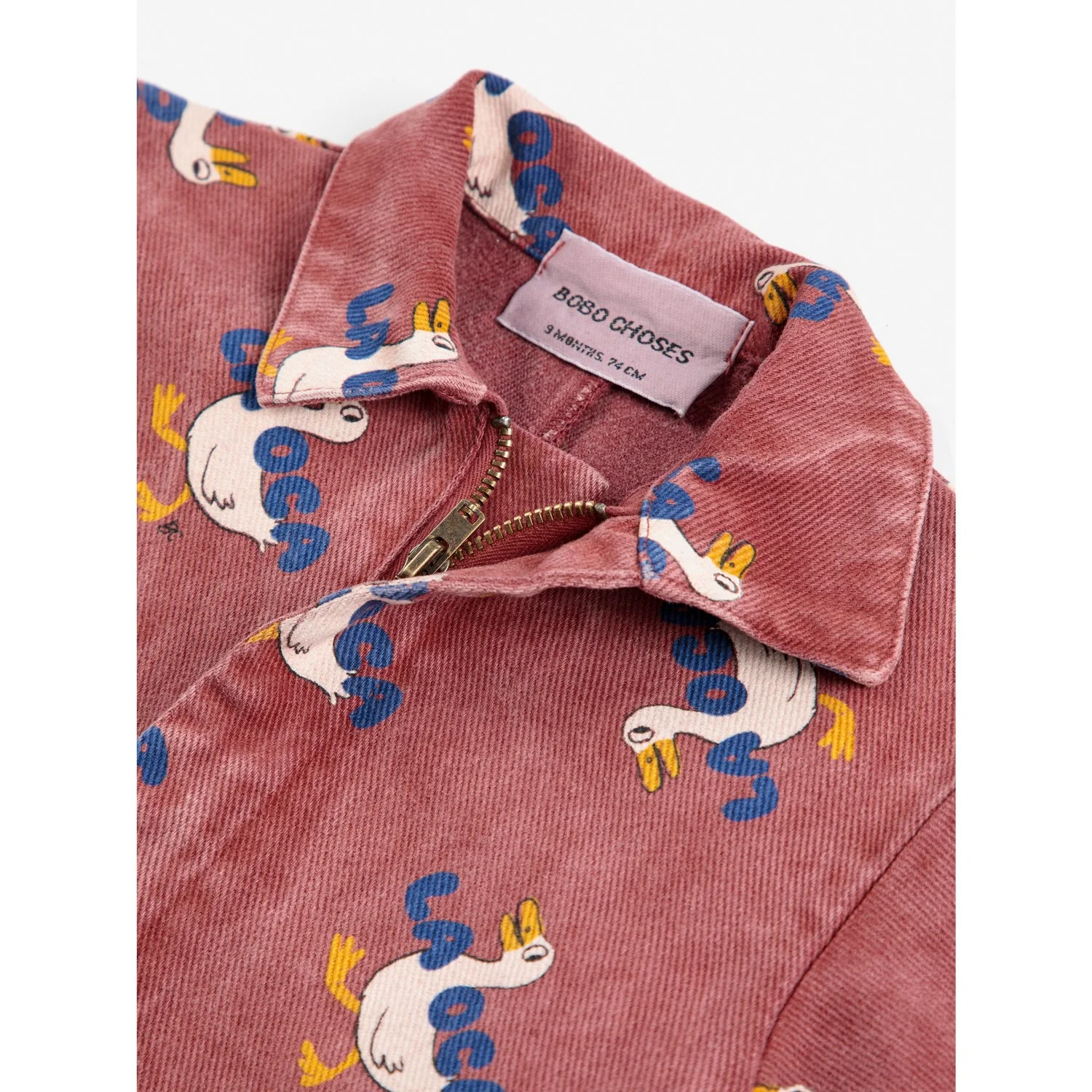 Bobo Choses Brown La Oca All Over Woven Overall - Image 4