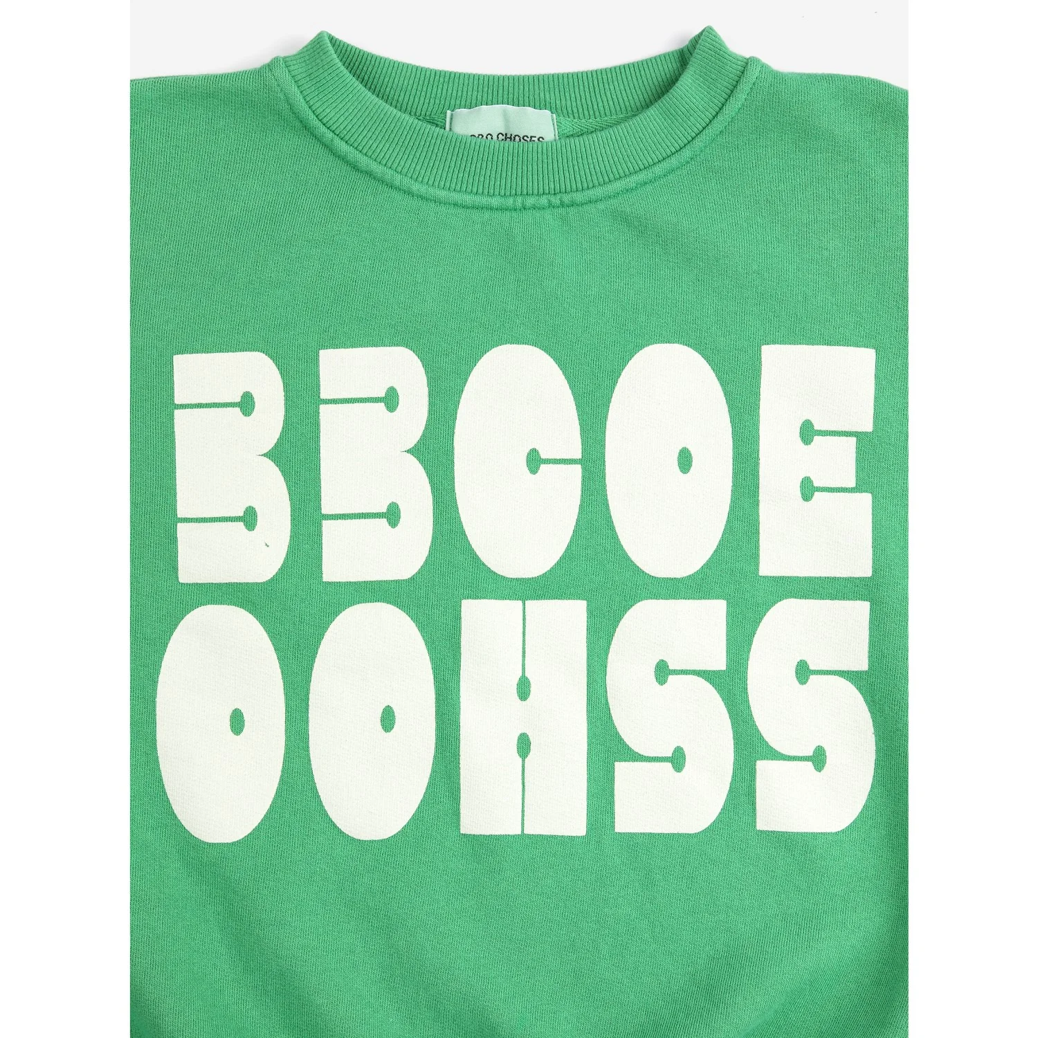Bobo Choses Green Bobo Choses Modern Sweatshirt - Image 6