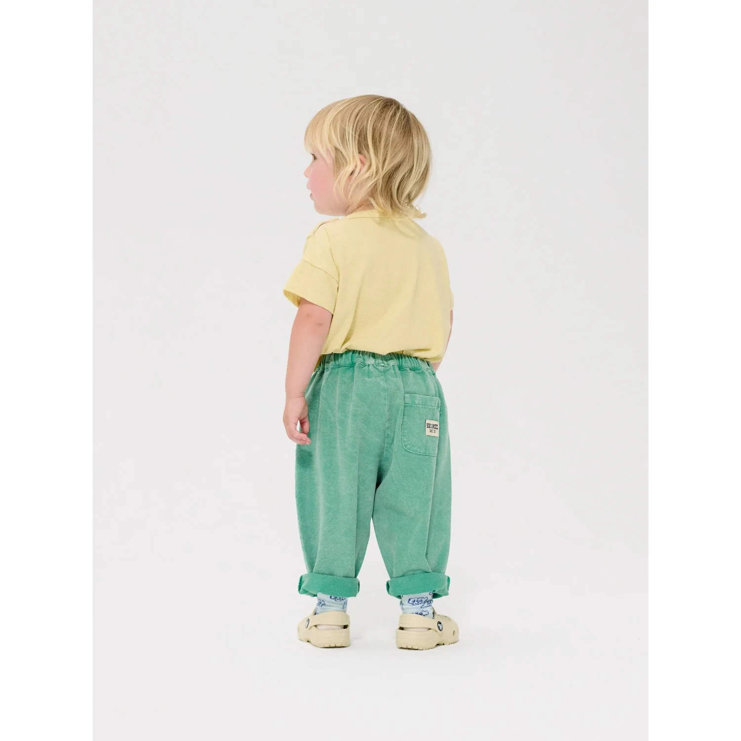 Bobo Choses Green Bobo Choses Since 09 Woven Bukser - Image 3
