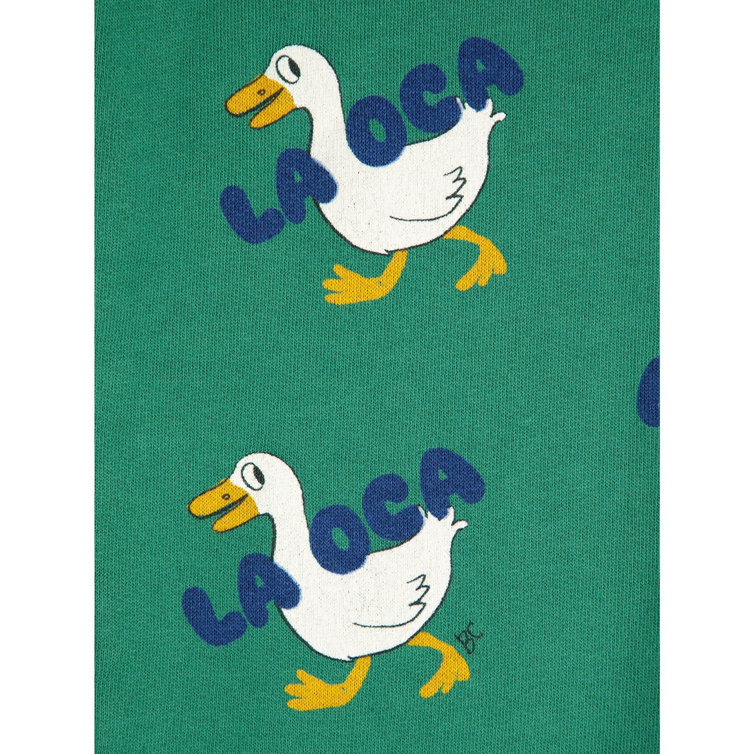 Bobo Choses Green La Oca All Over Joggings - Image 4