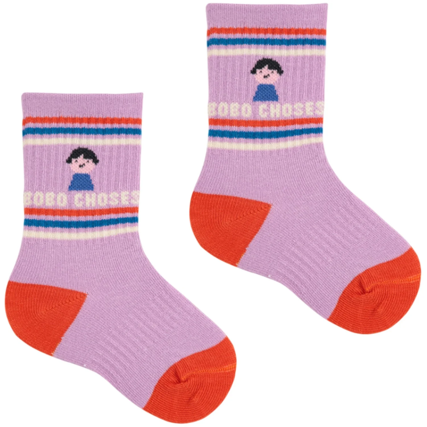 Bobo Choses Lavender Game Pawns Kort Strømper