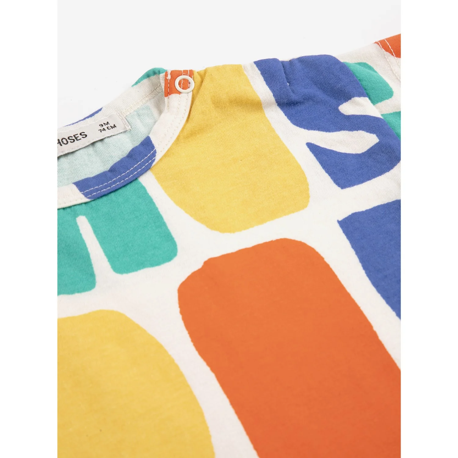 Bobo Choses Multicolor Bobo Choses Farve All Over T-Shirt - Image 4