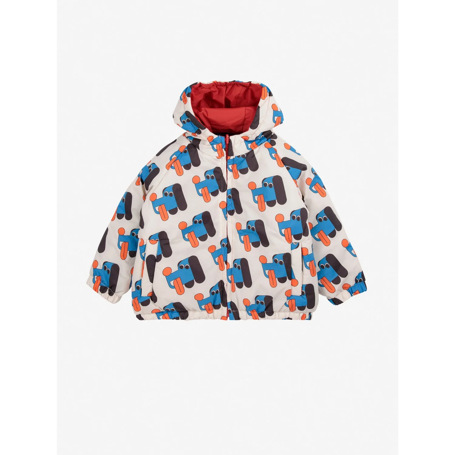 Bobo Choses Multicolor Doggy Mate All Over Vendbar Jakke - Image 8
