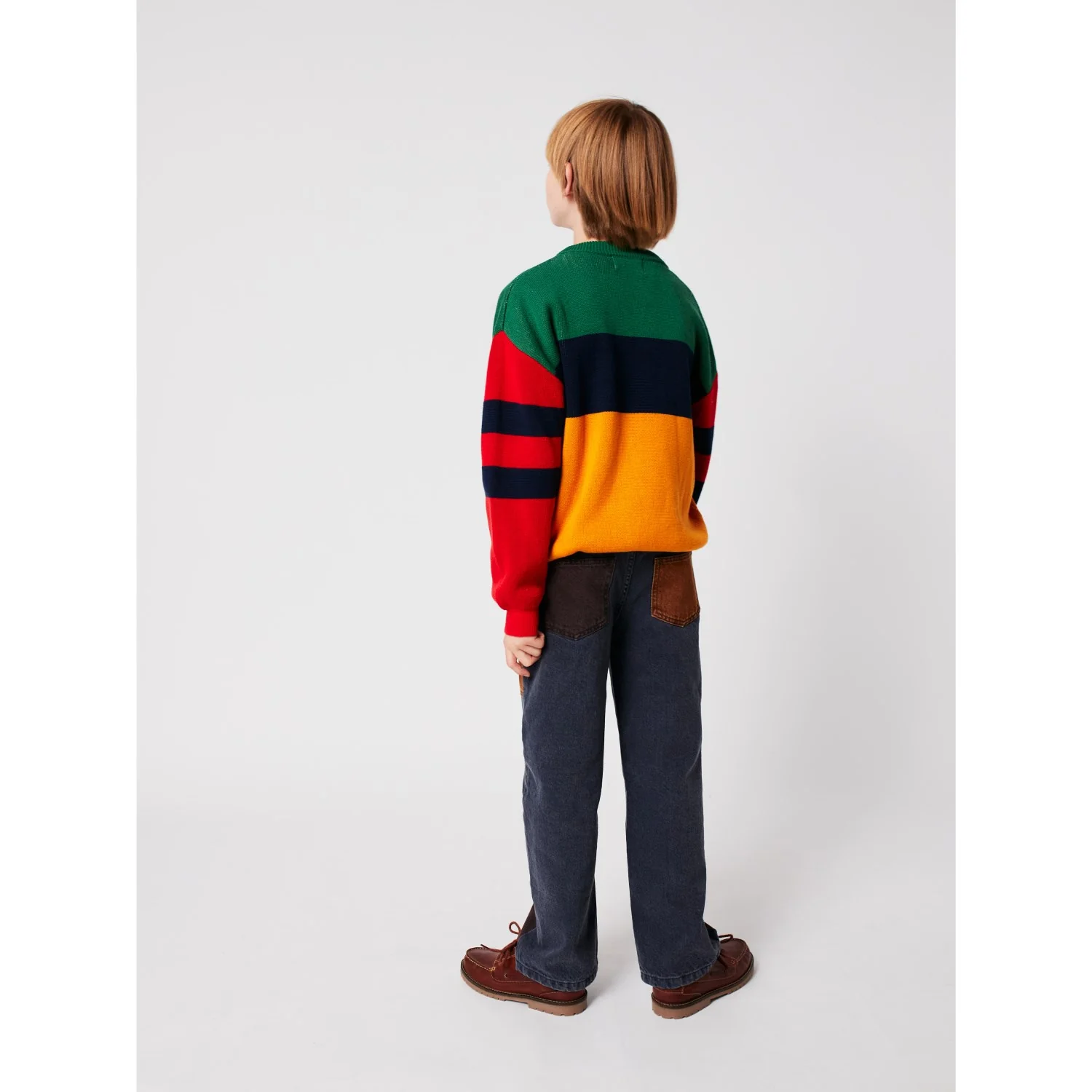 Bobo Choses Multicolor Farve Block Jumper - Image 7
