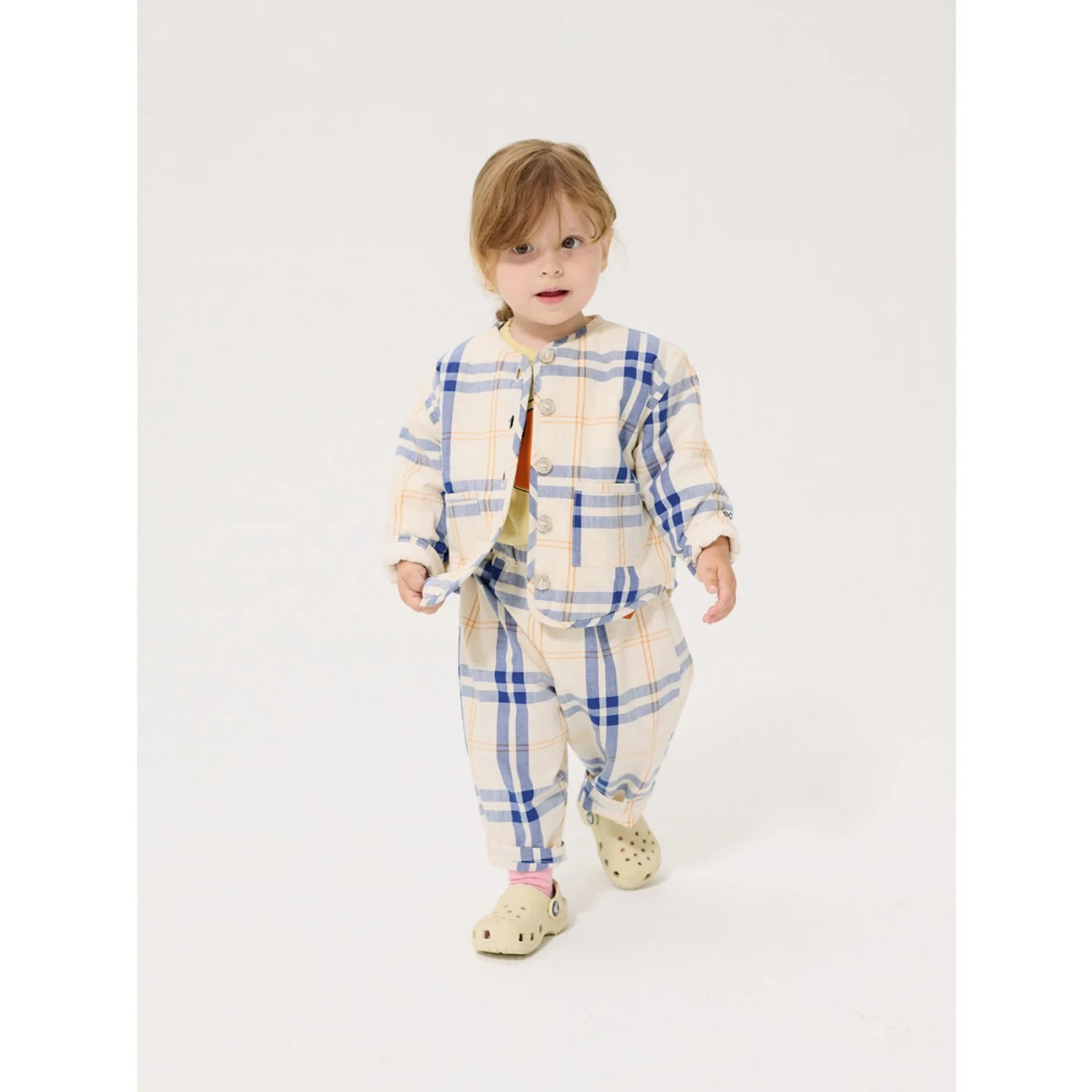 Bobo Choses Multicolor Fun Tartan Woven Bukser - Image 3