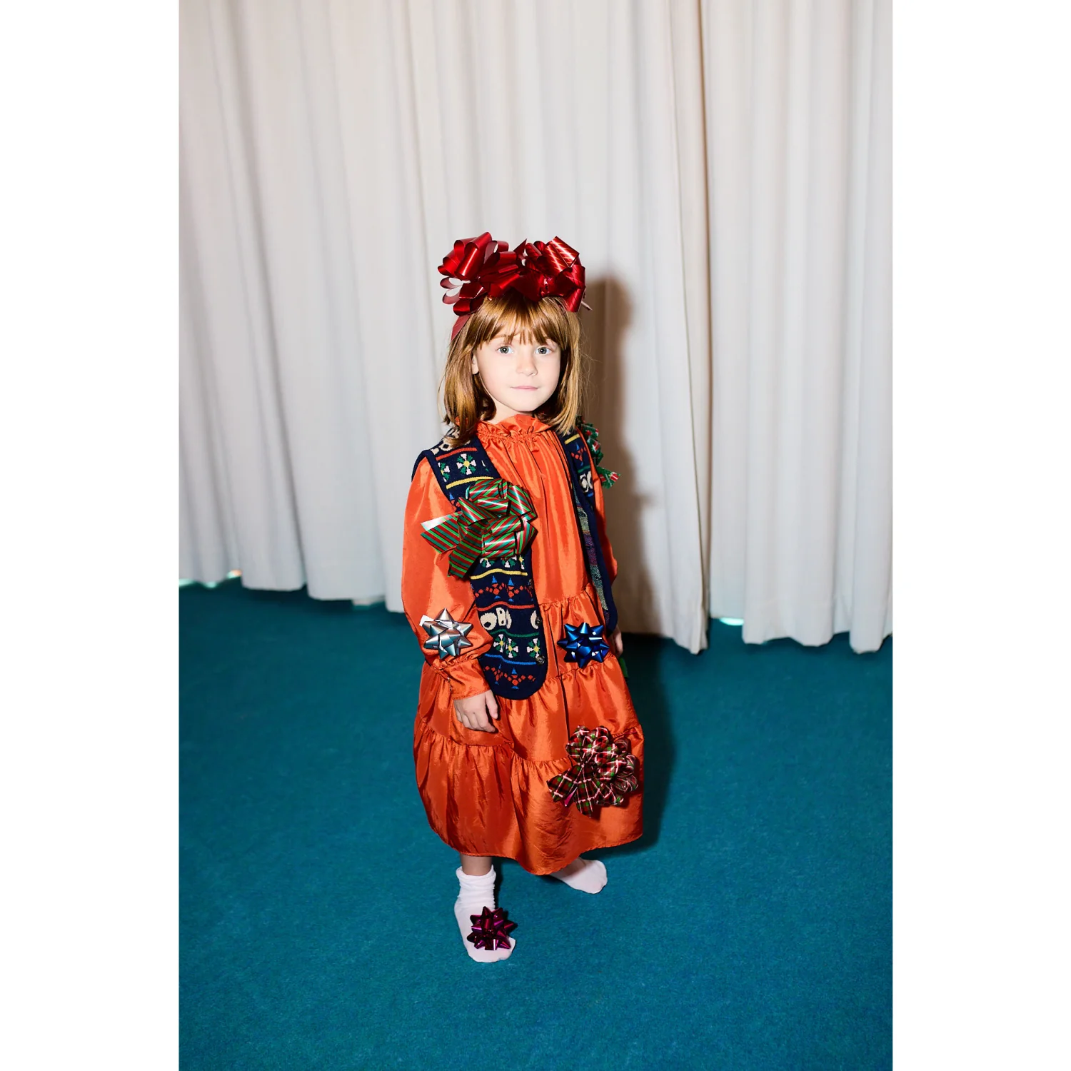 Bobo Choses Multicolor Toys All Over Strikket Vest - Image 6